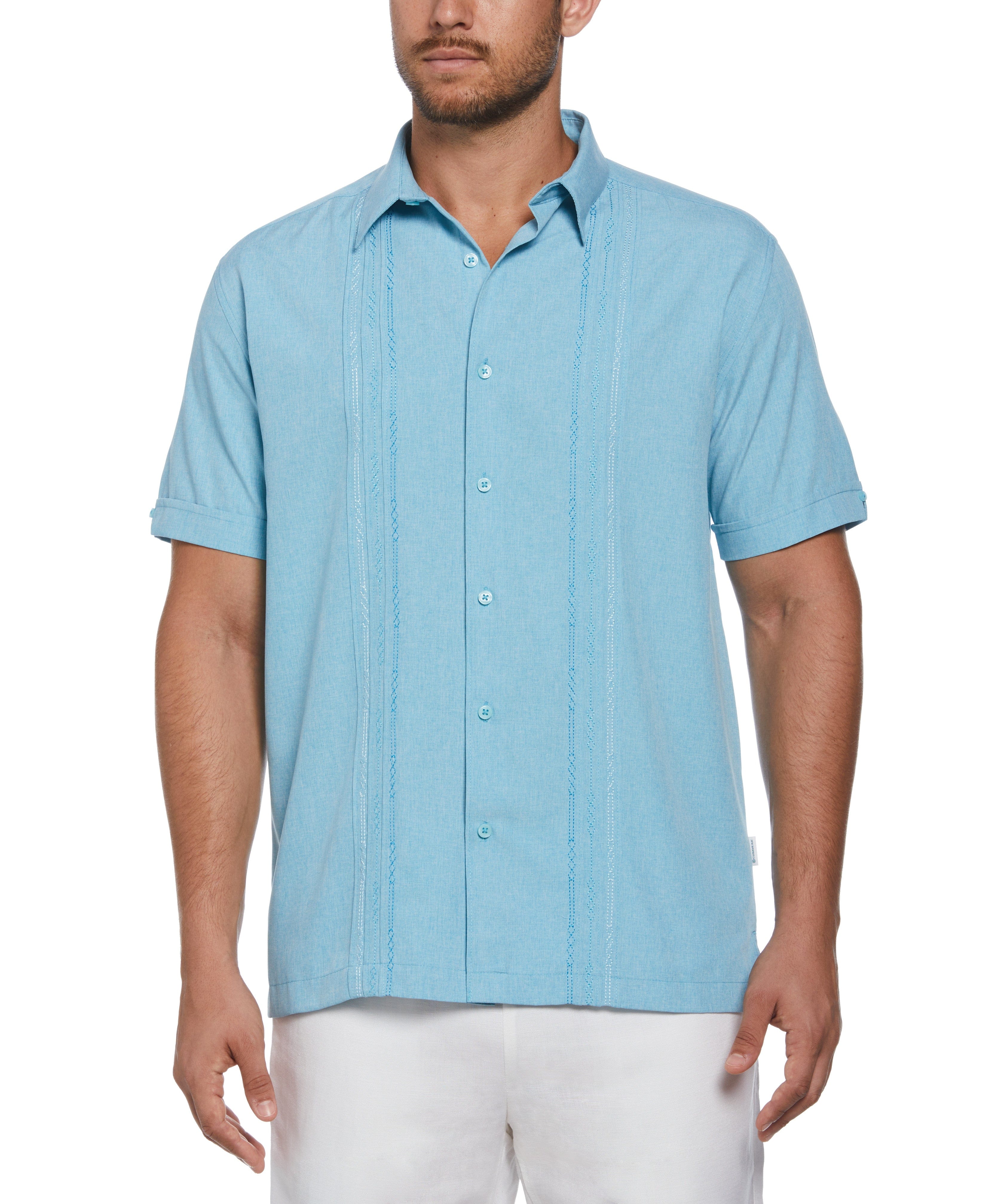 Geo Embroidered Panel Shirt - Image 39