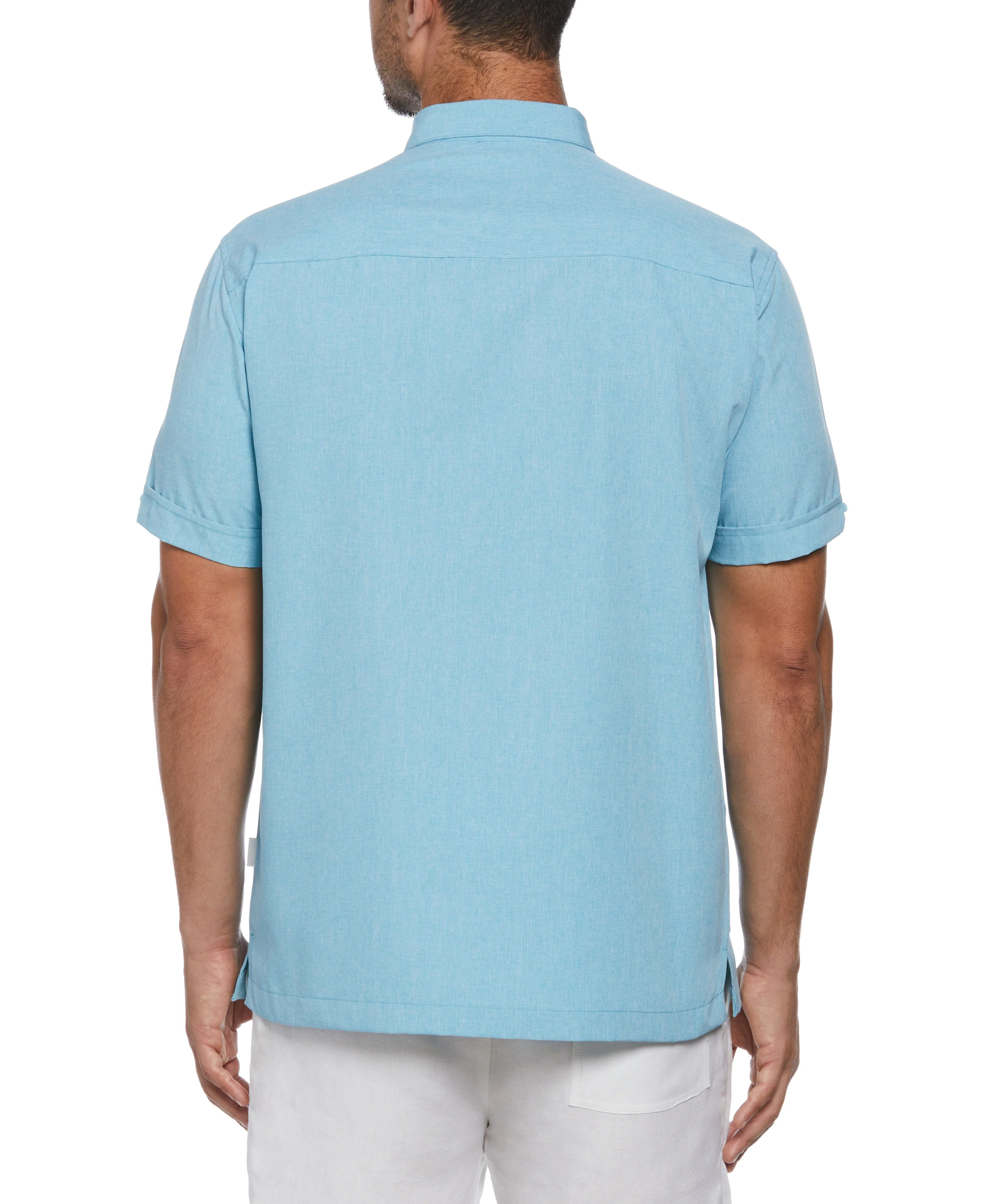Geo Embroidered Panel Shirt - Image 40