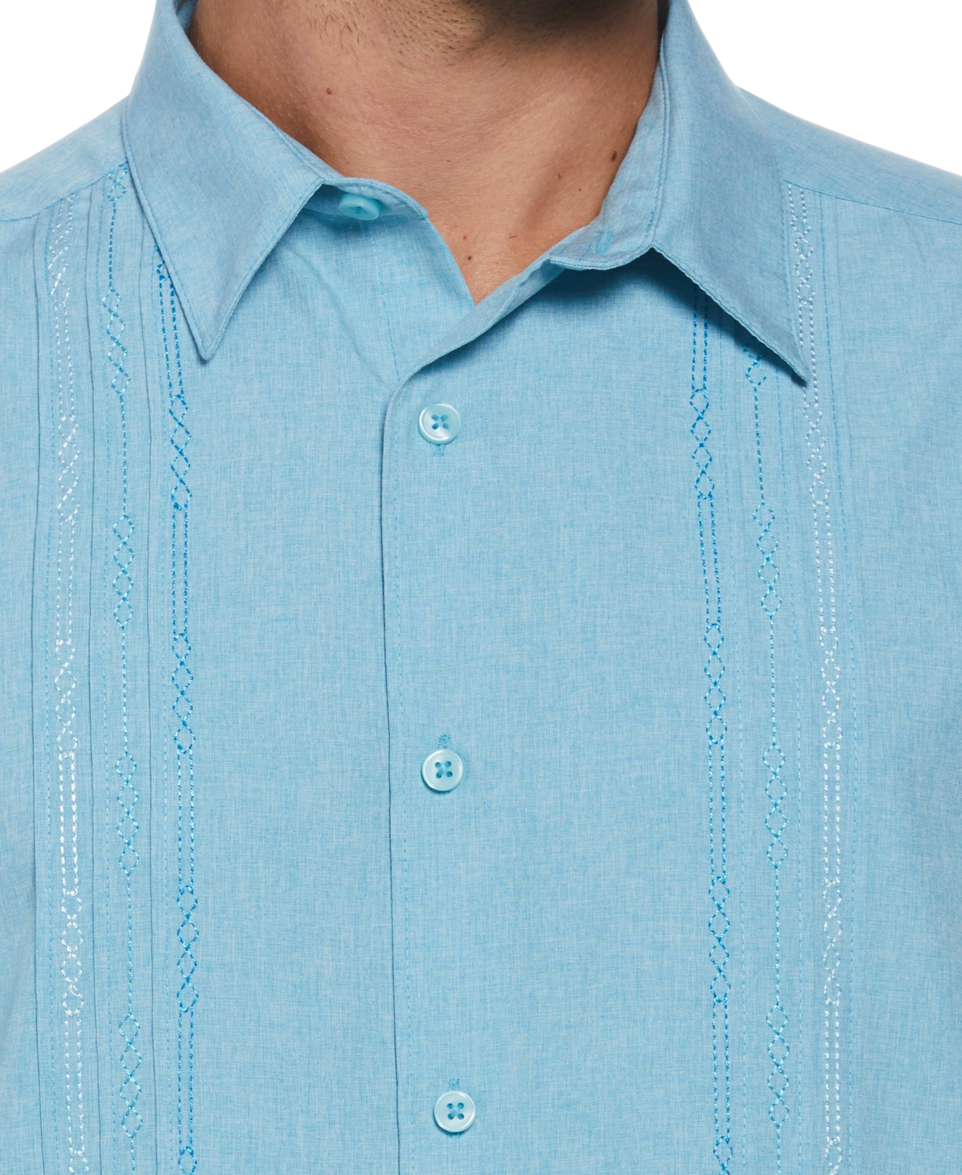 Geo Embroidered Panel Shirt - Image 42