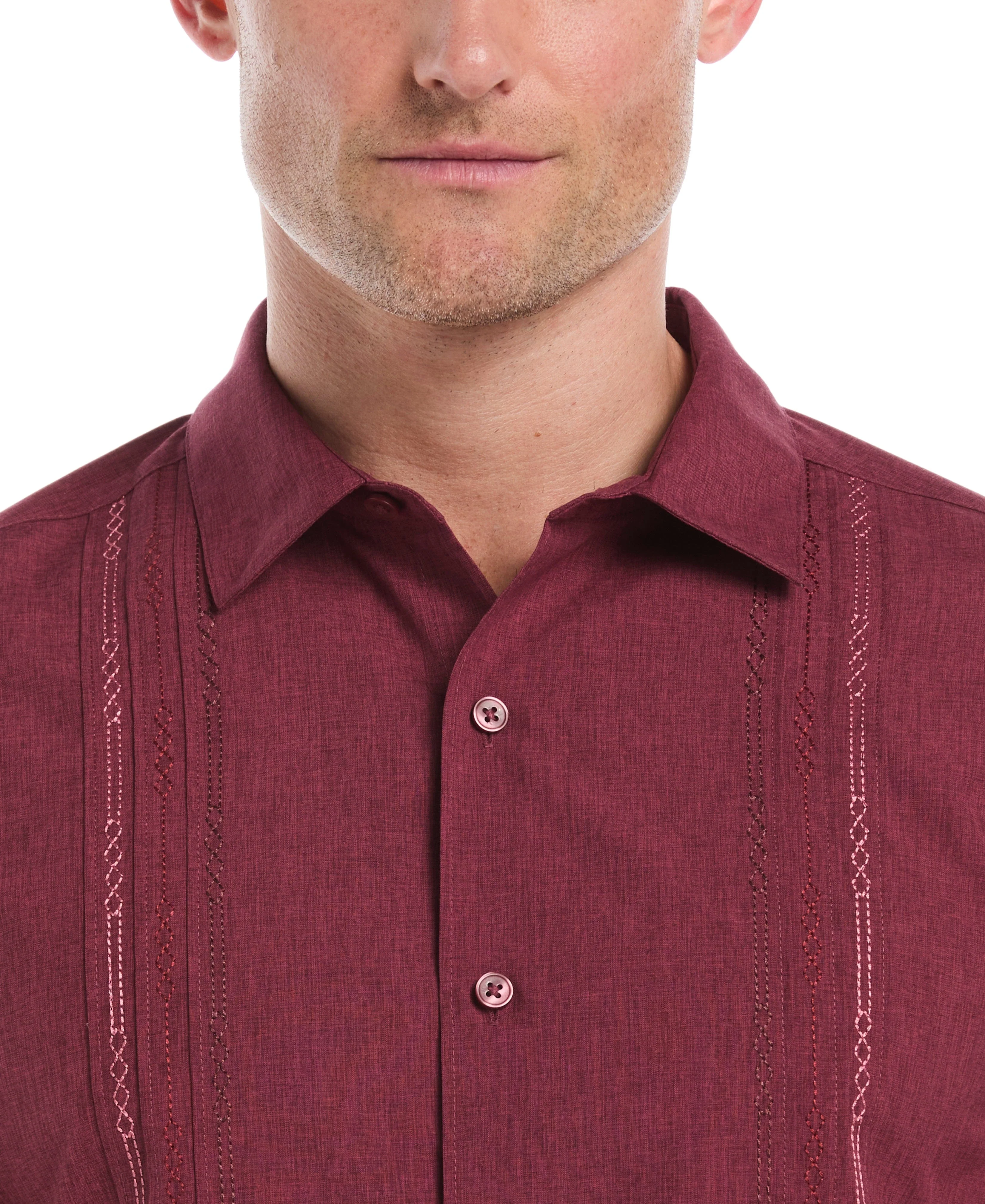 Geo Embroidered Panel Shirt - Image 5