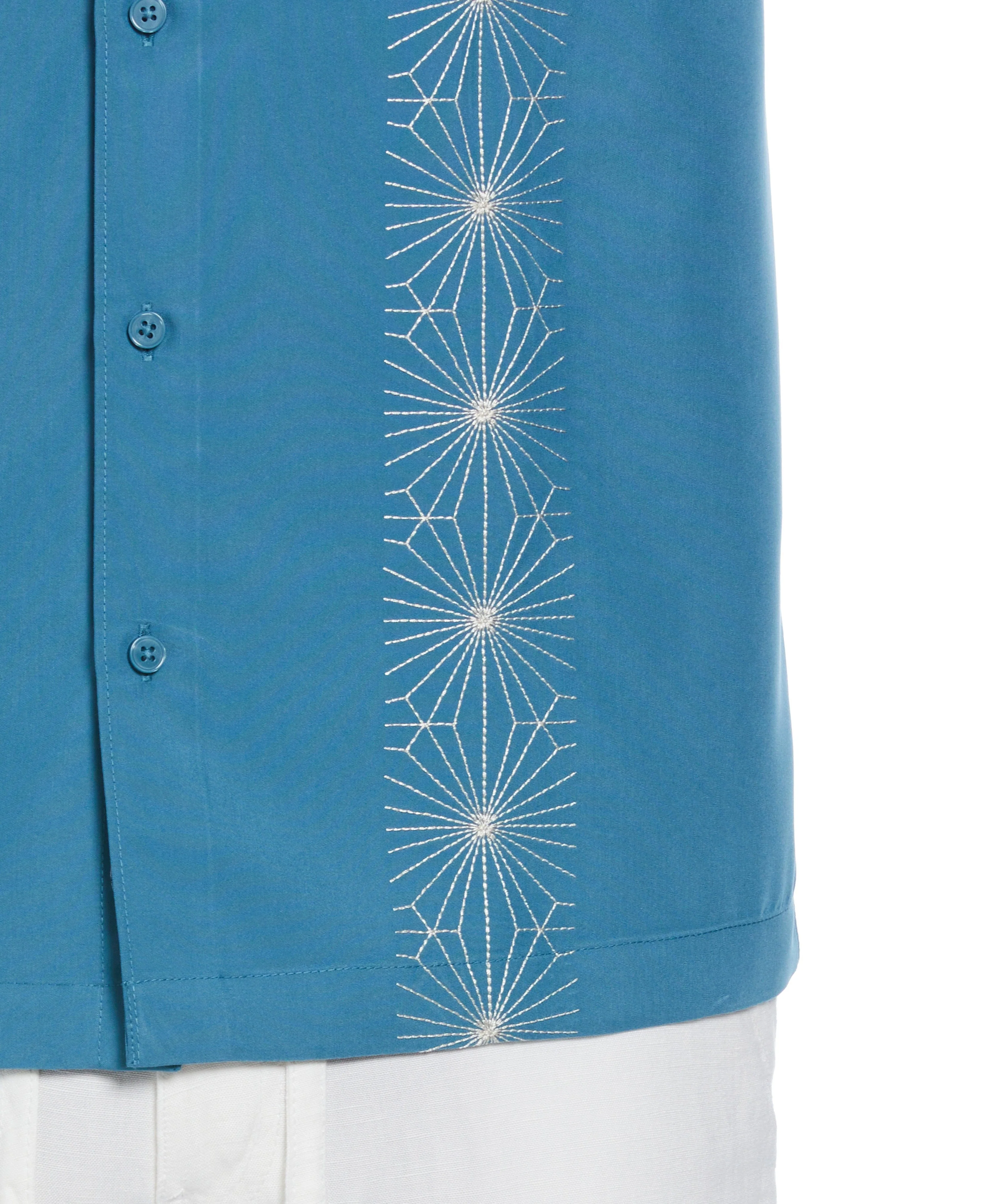 Geo Embroidery Panel Shirt - Image 4