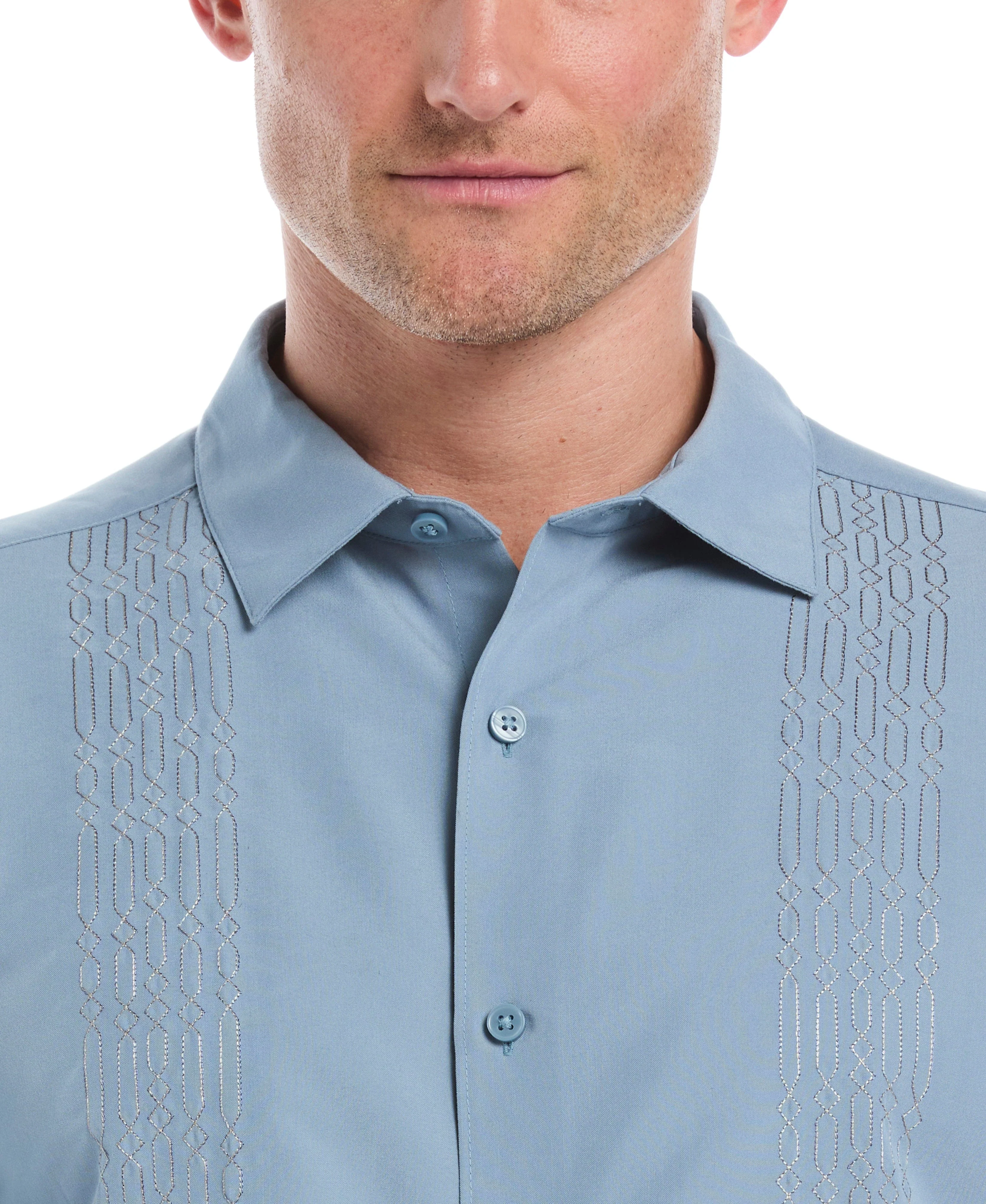 Geo Embroidery Shirt - Image 6