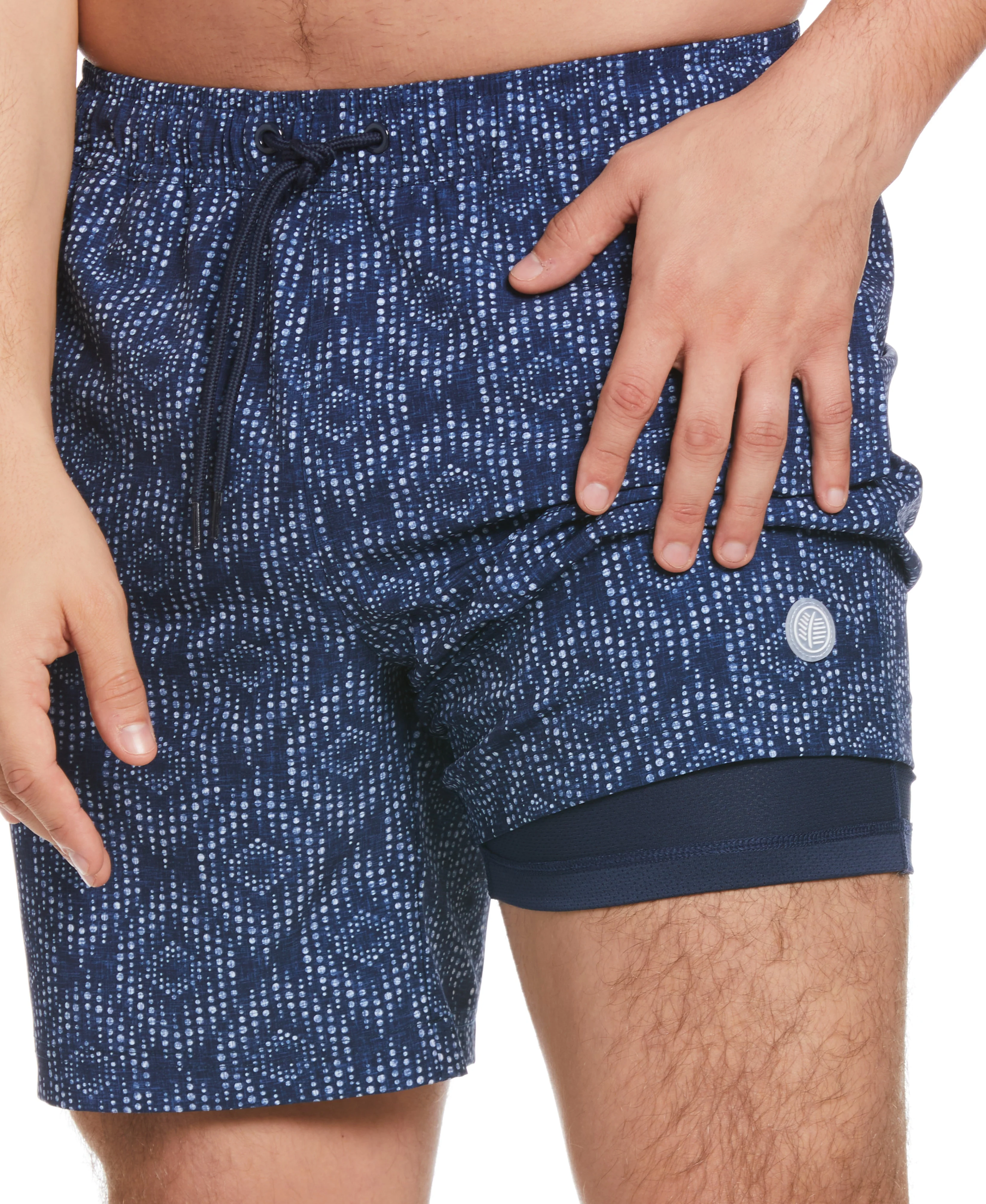 Geo Print 7" Swim Trunks - Image 4