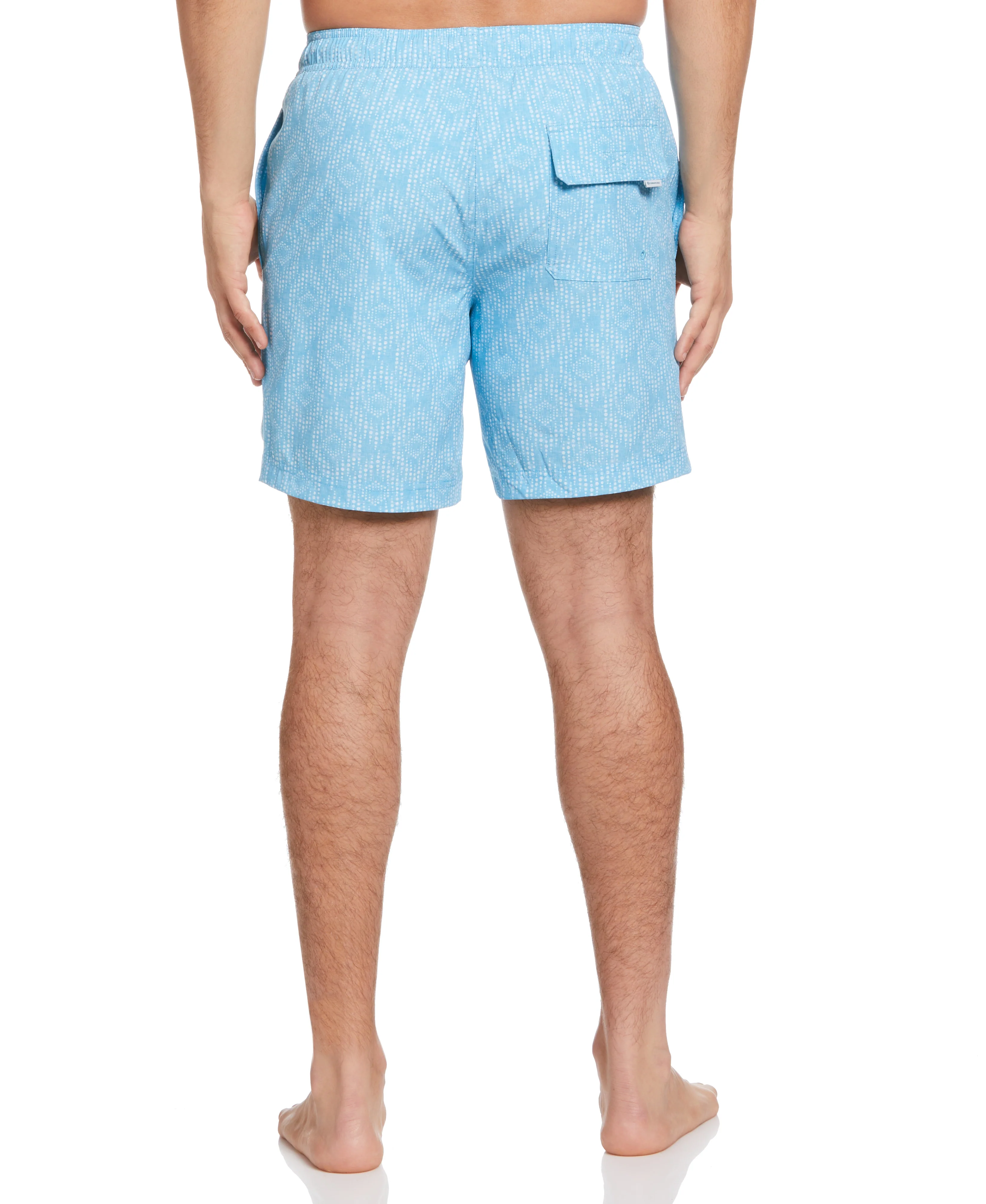 Geo Print 7" Swim Trunks - Image 7