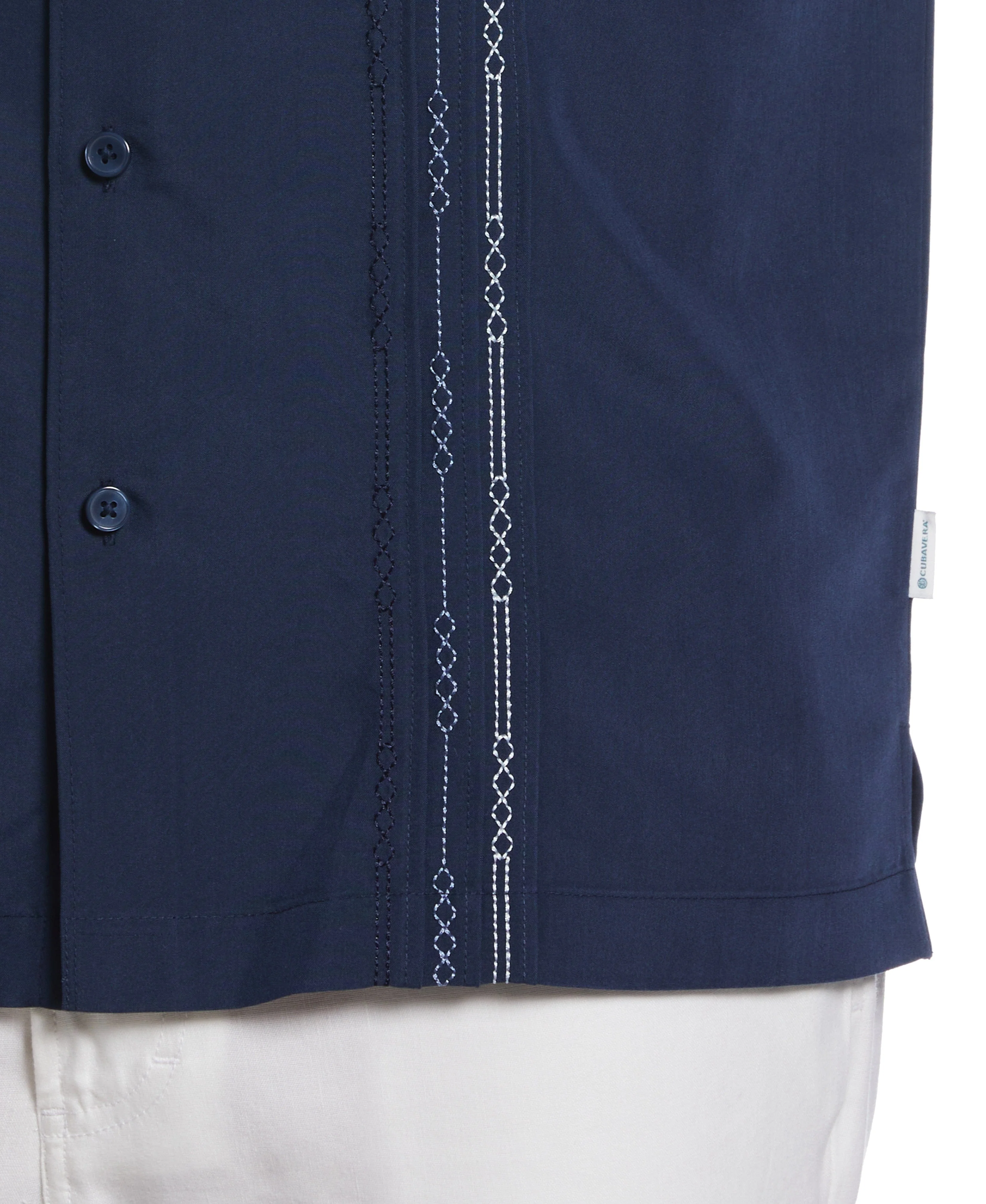 Geo Embroidered Panel Shirt - Image 3