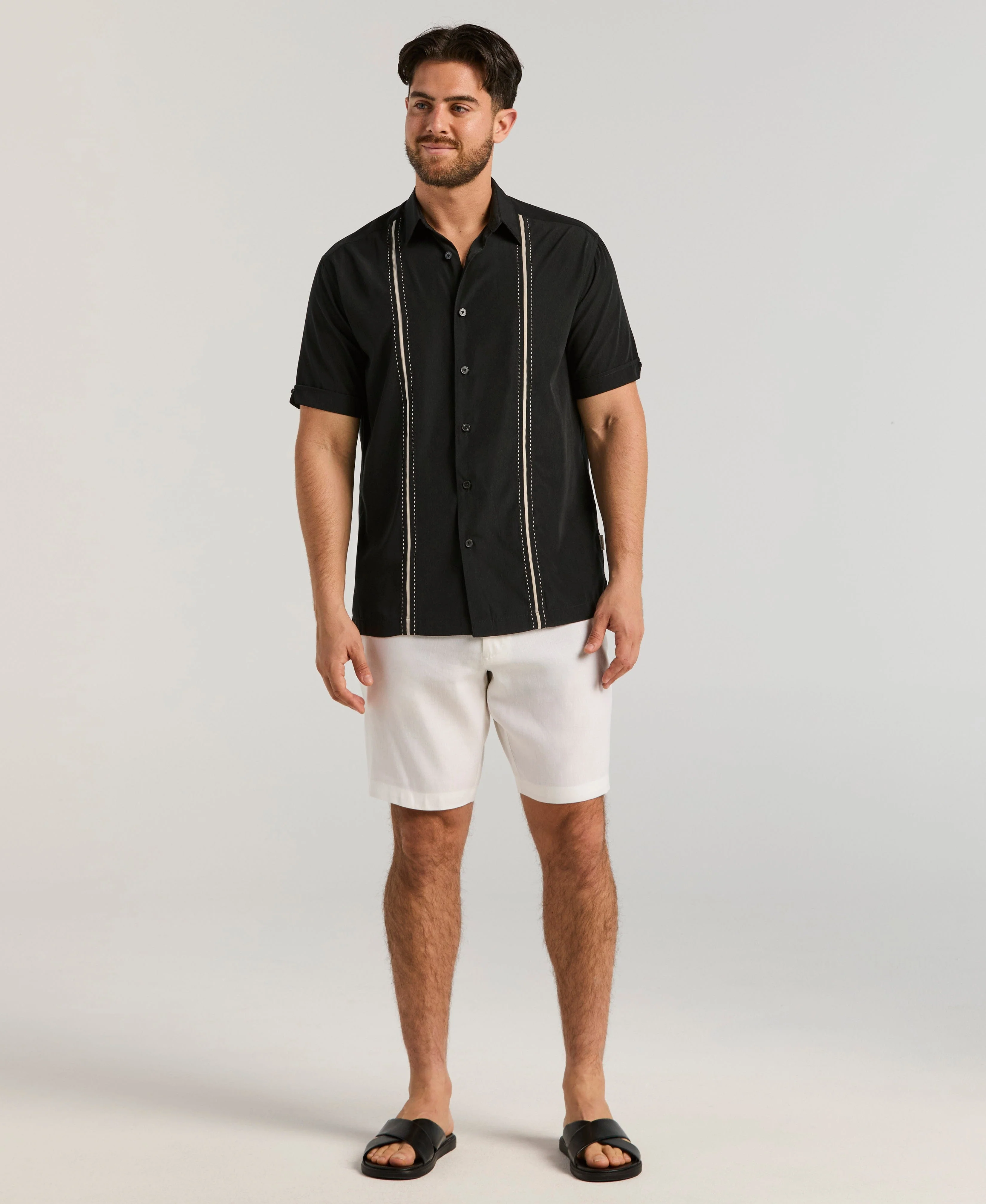 Panel Shirt - Contrast Stitching - Image 17