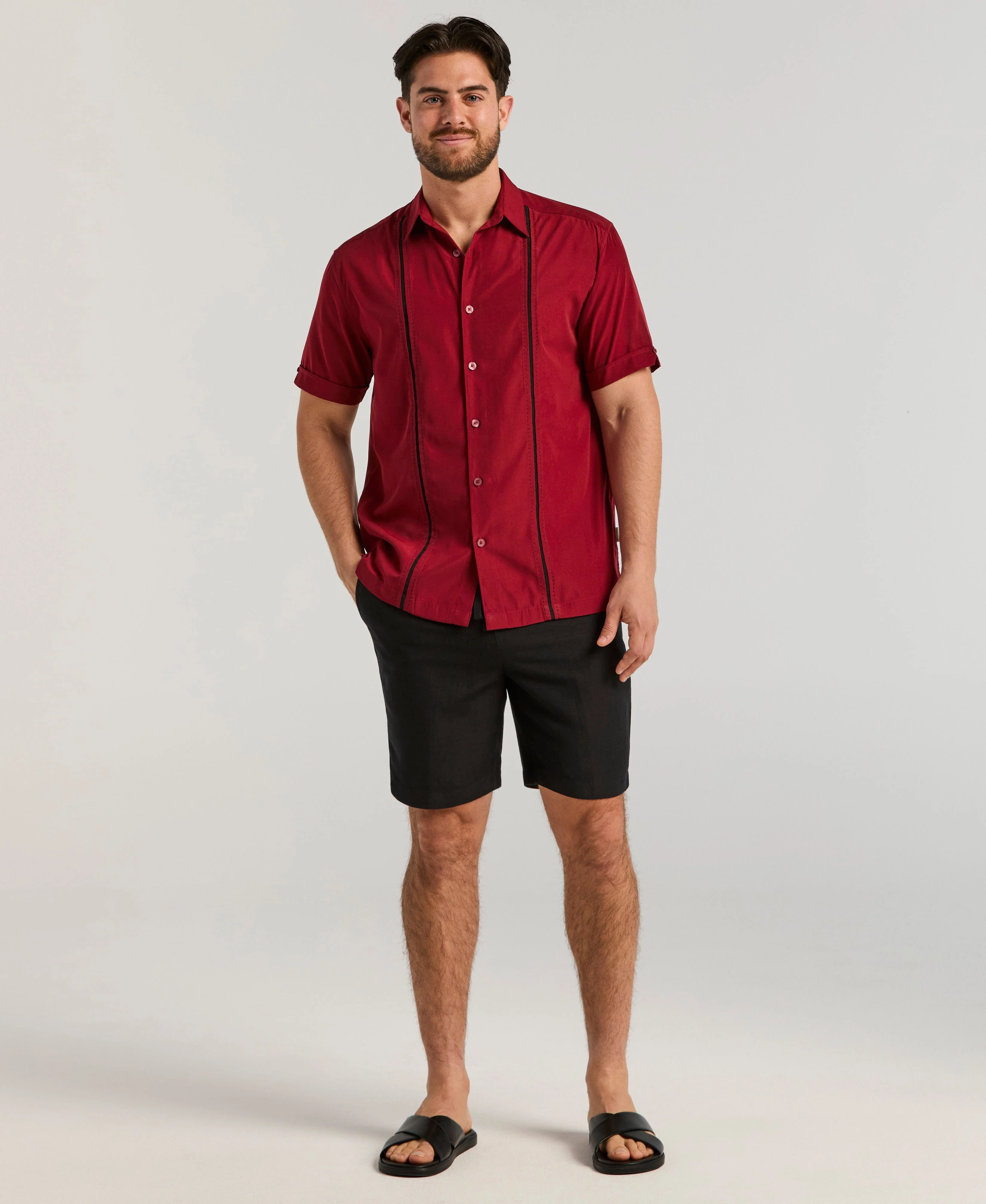 Panel Shirt - Contrast Stitching - Image 21