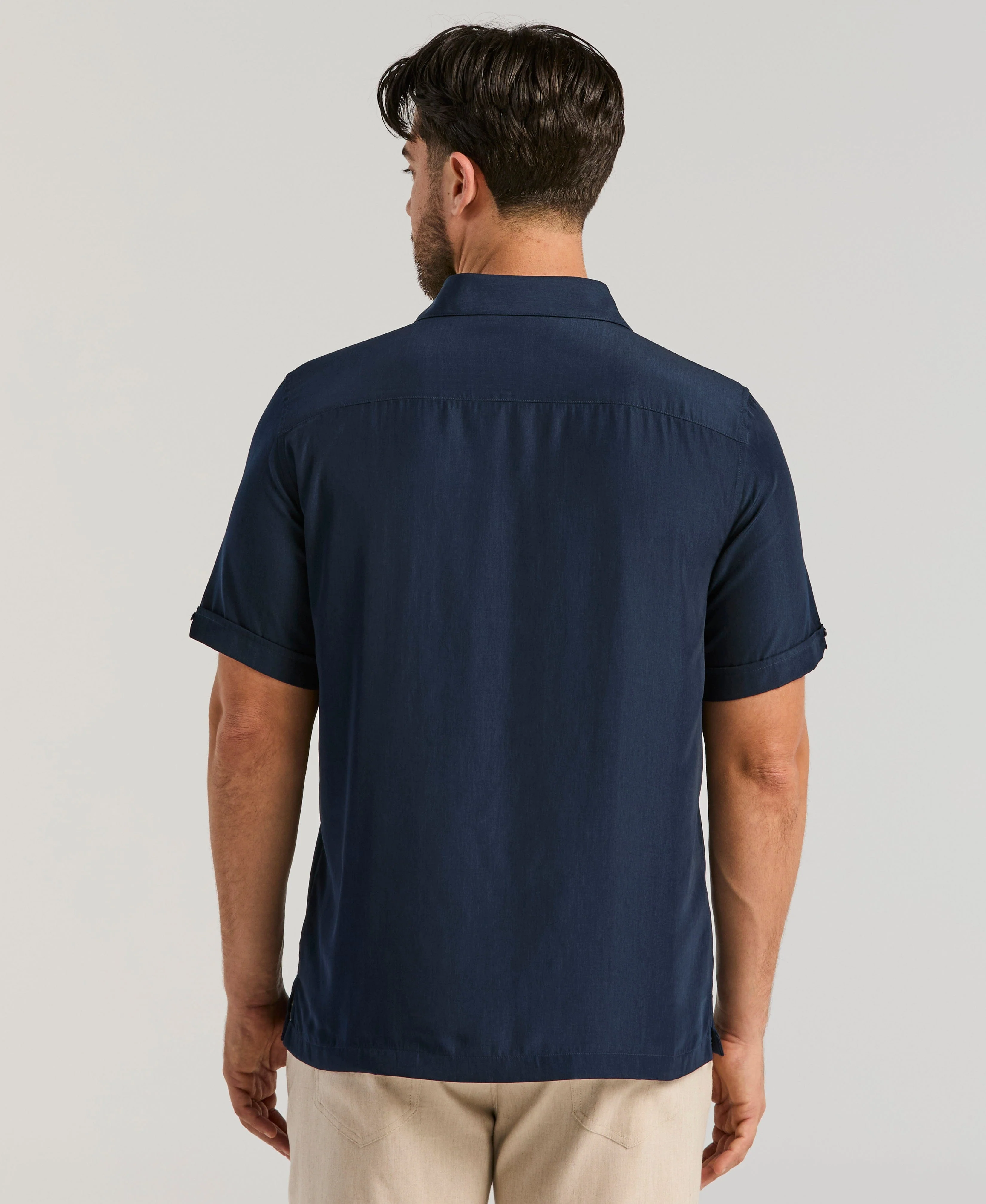 Panel Shirt - Contrast Stitching - Image 8