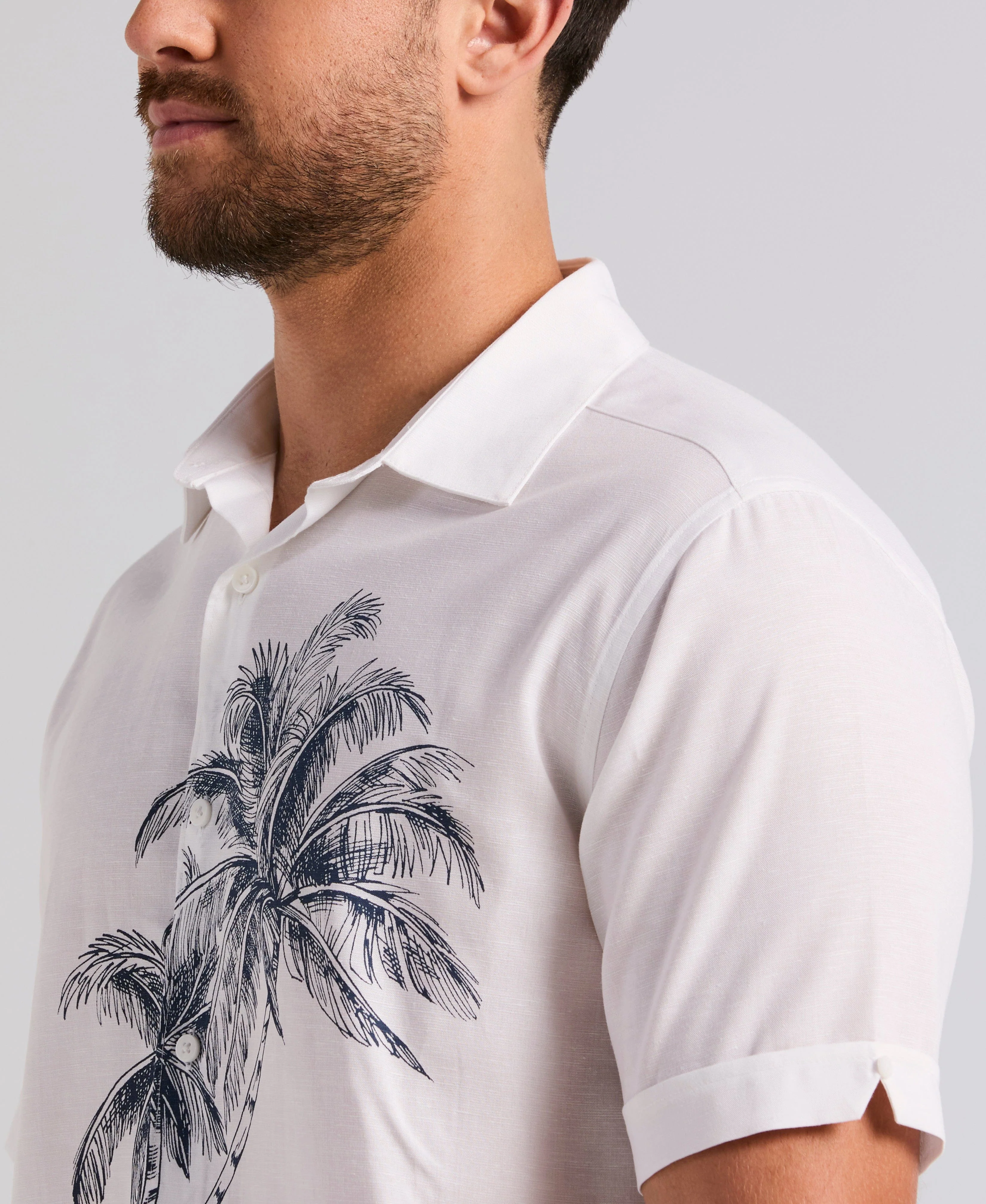 Island Scenic Print Shirt - Image 5