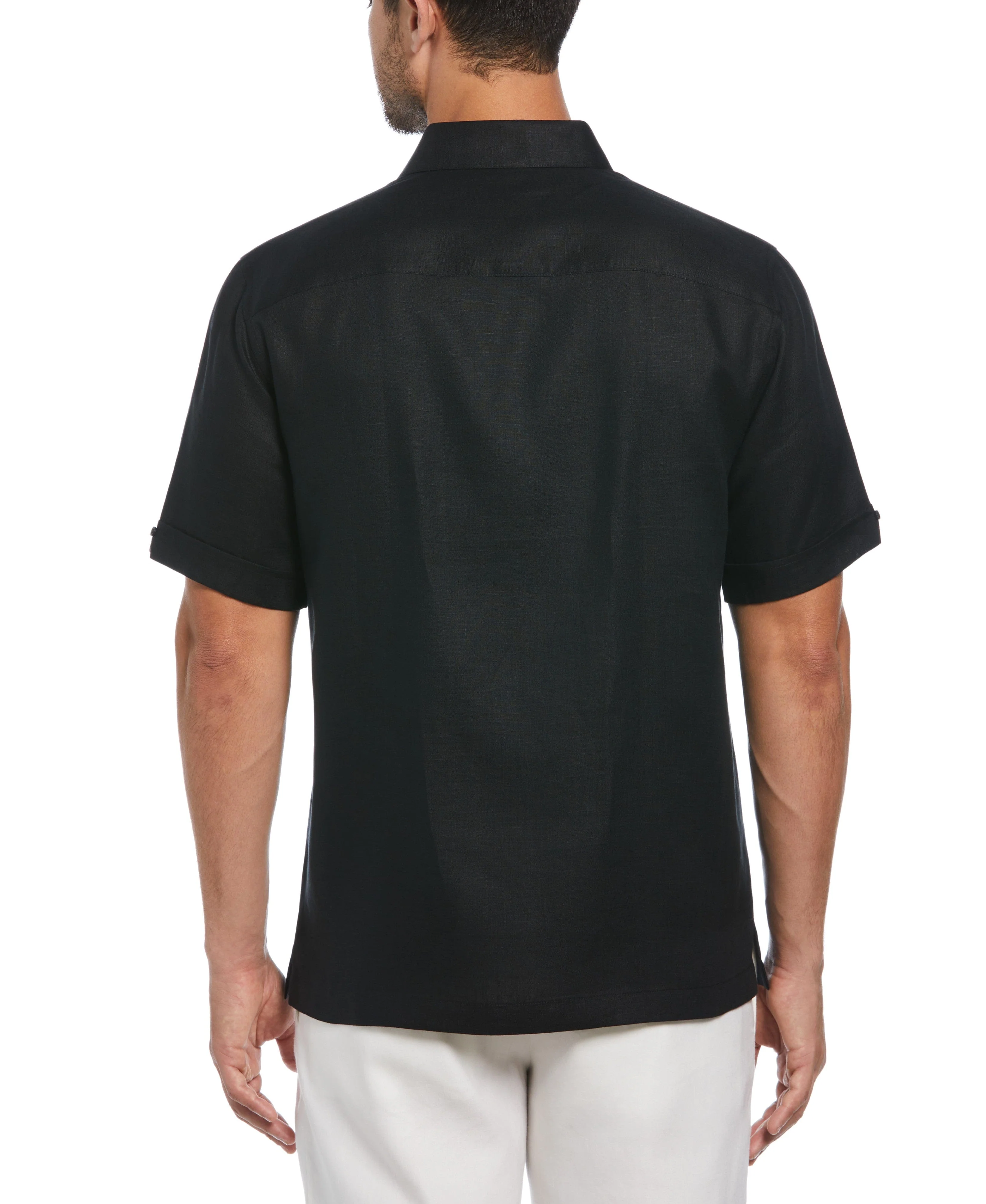Classic Solid Linen Shirt - Image 8