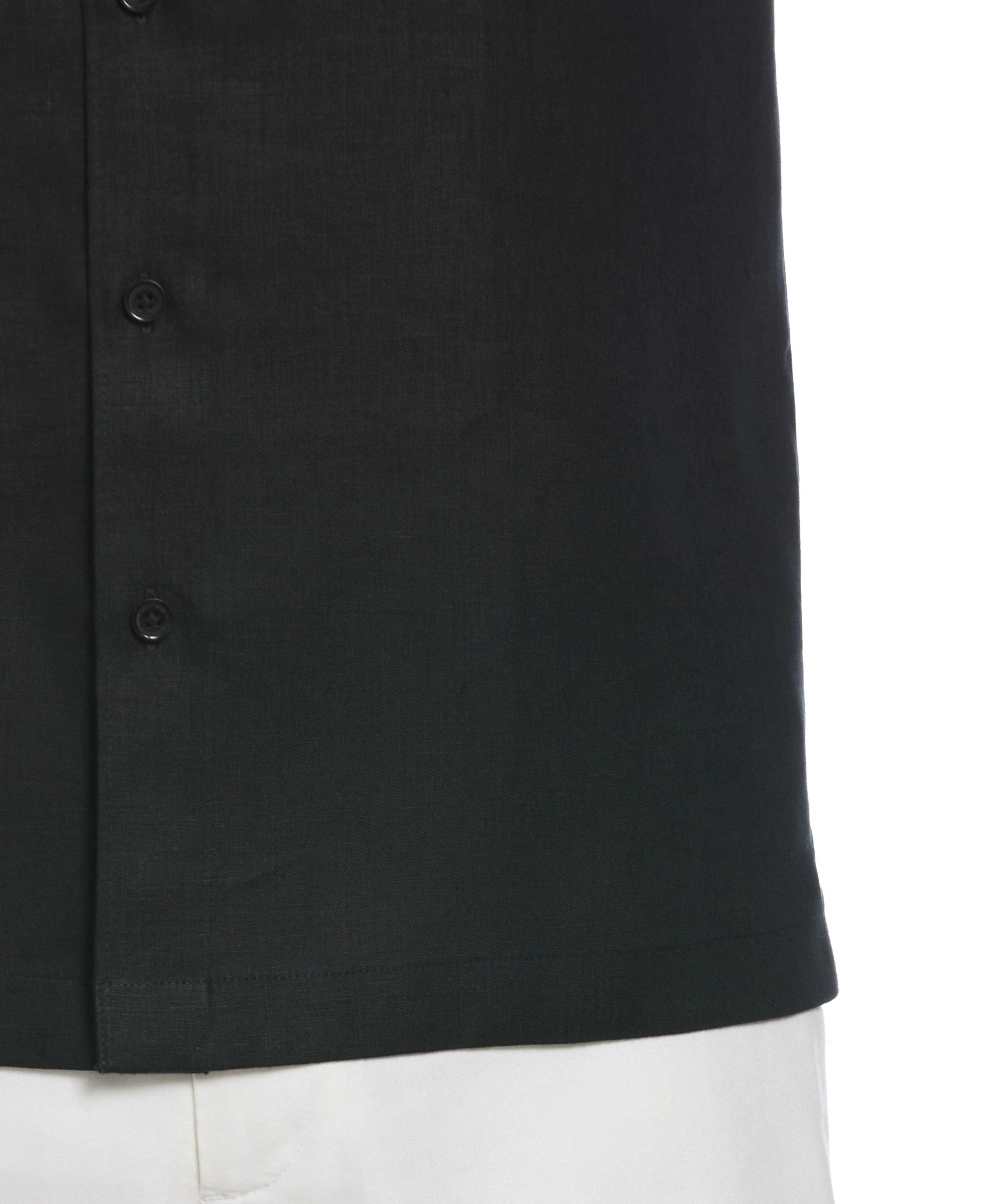 Classic Solid Linen Shirt - Image 9