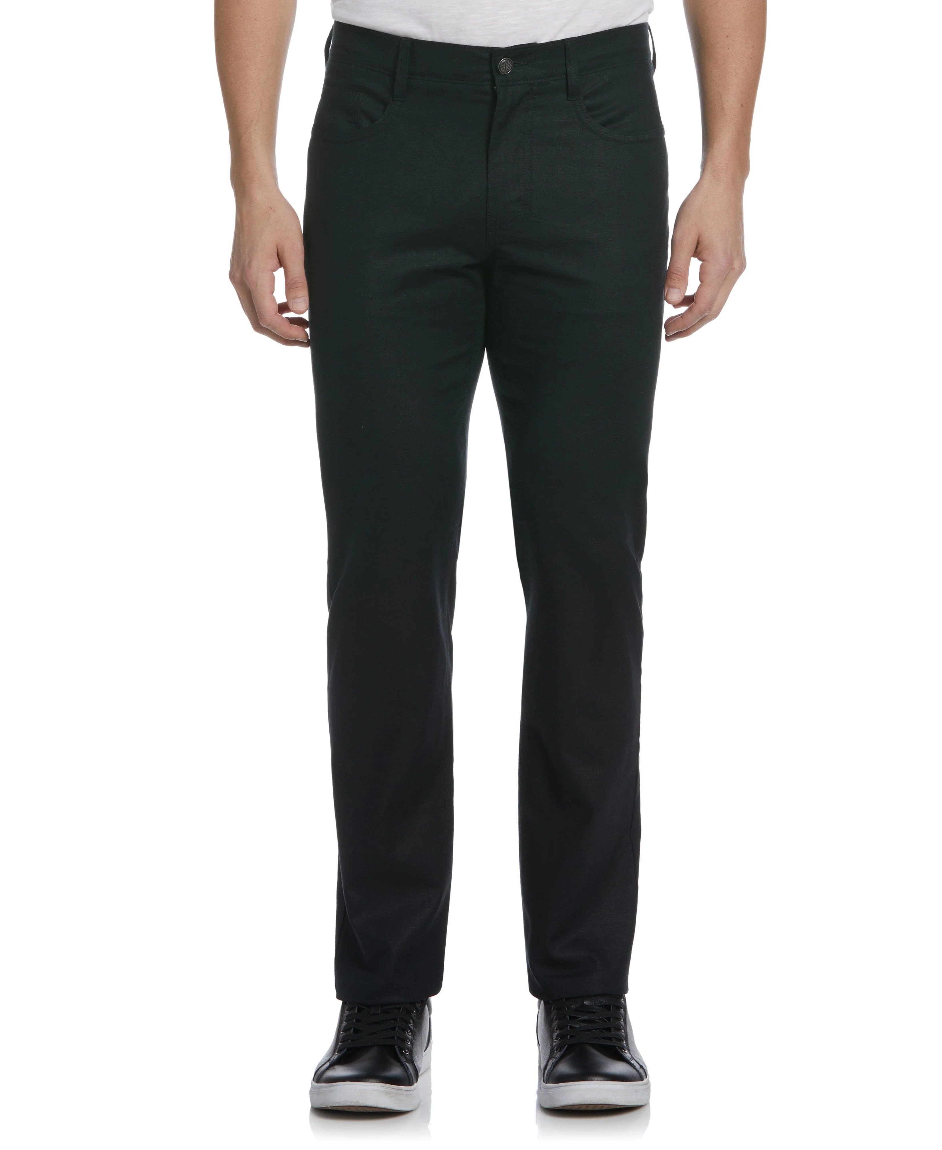 Linen-Blend 5-Pocket Pants - Image 7