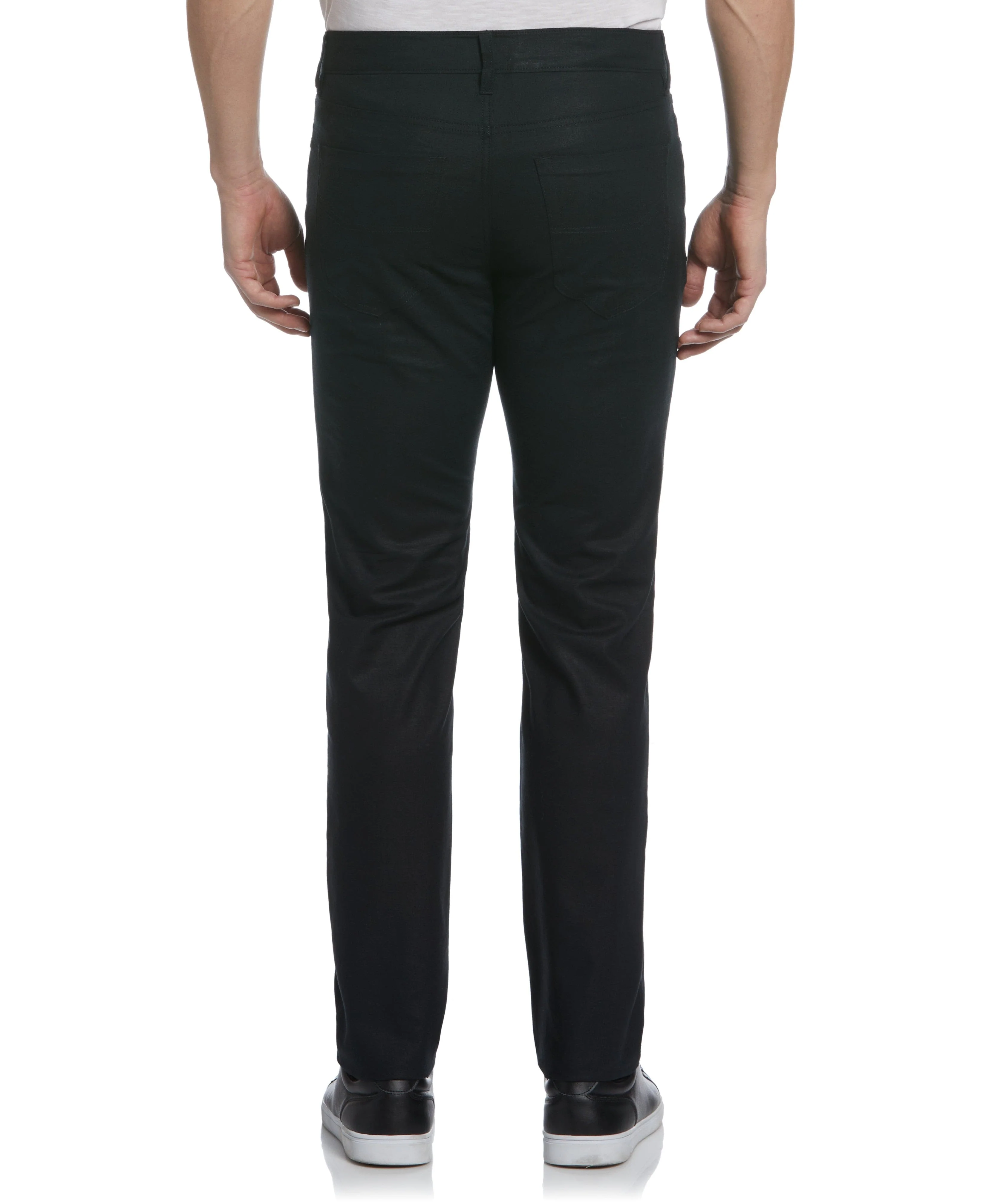 Linen-Blend 5-Pocket Pants - Image 8