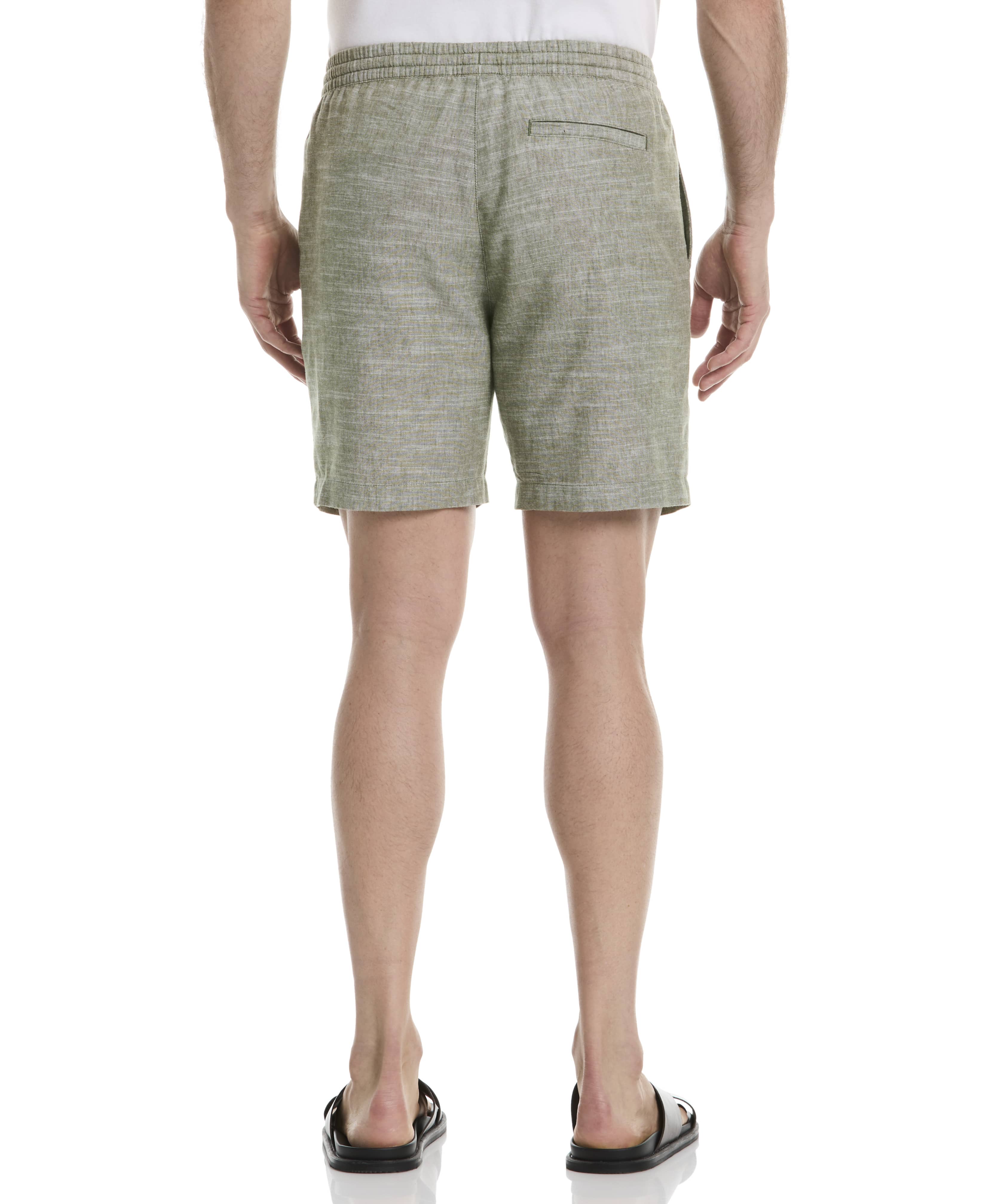 Linen Blend 7" Cross Dyed Slub Short - Image 10