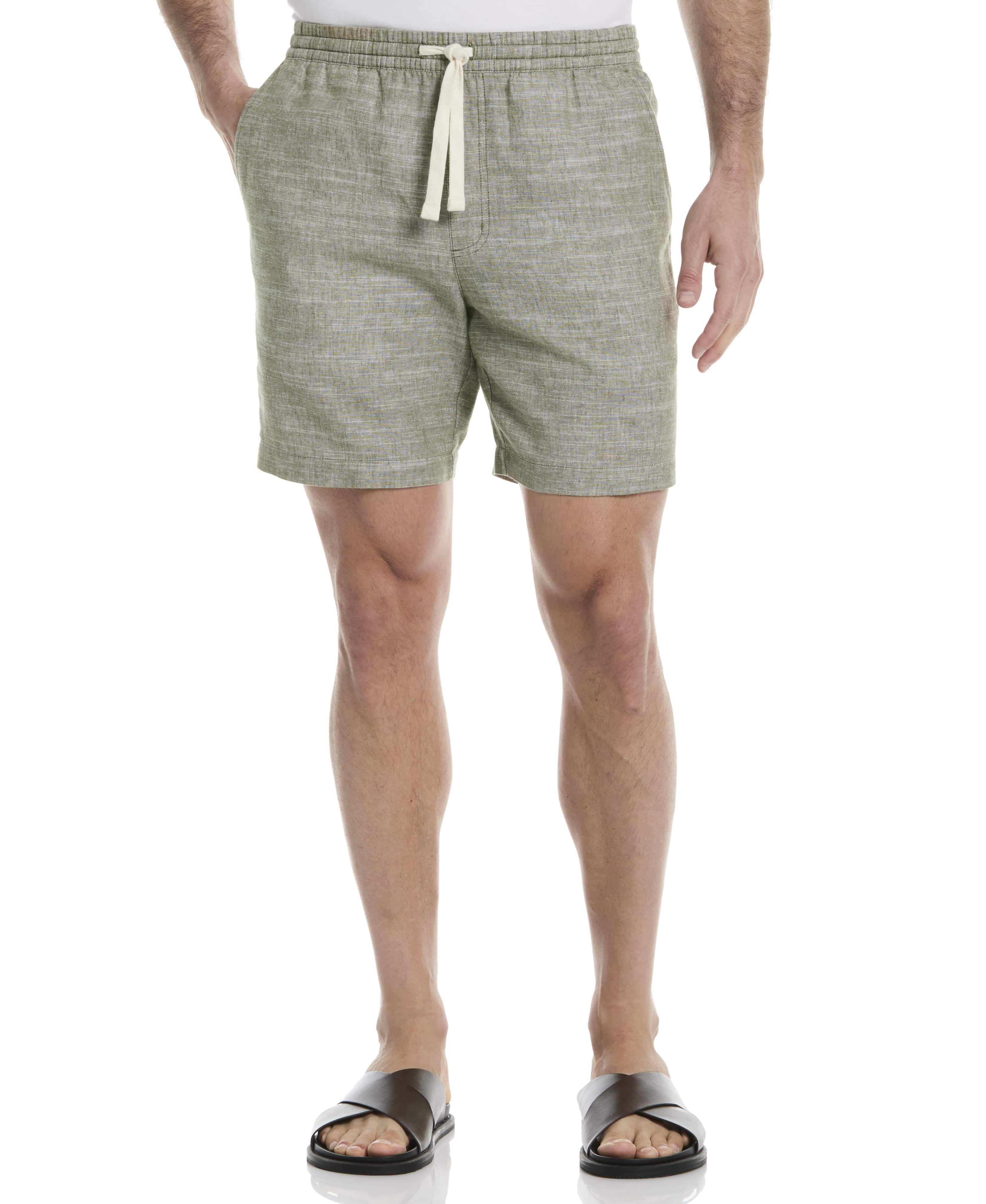 Linen Blend 7" Cross Dyed Slub Short - Image 12