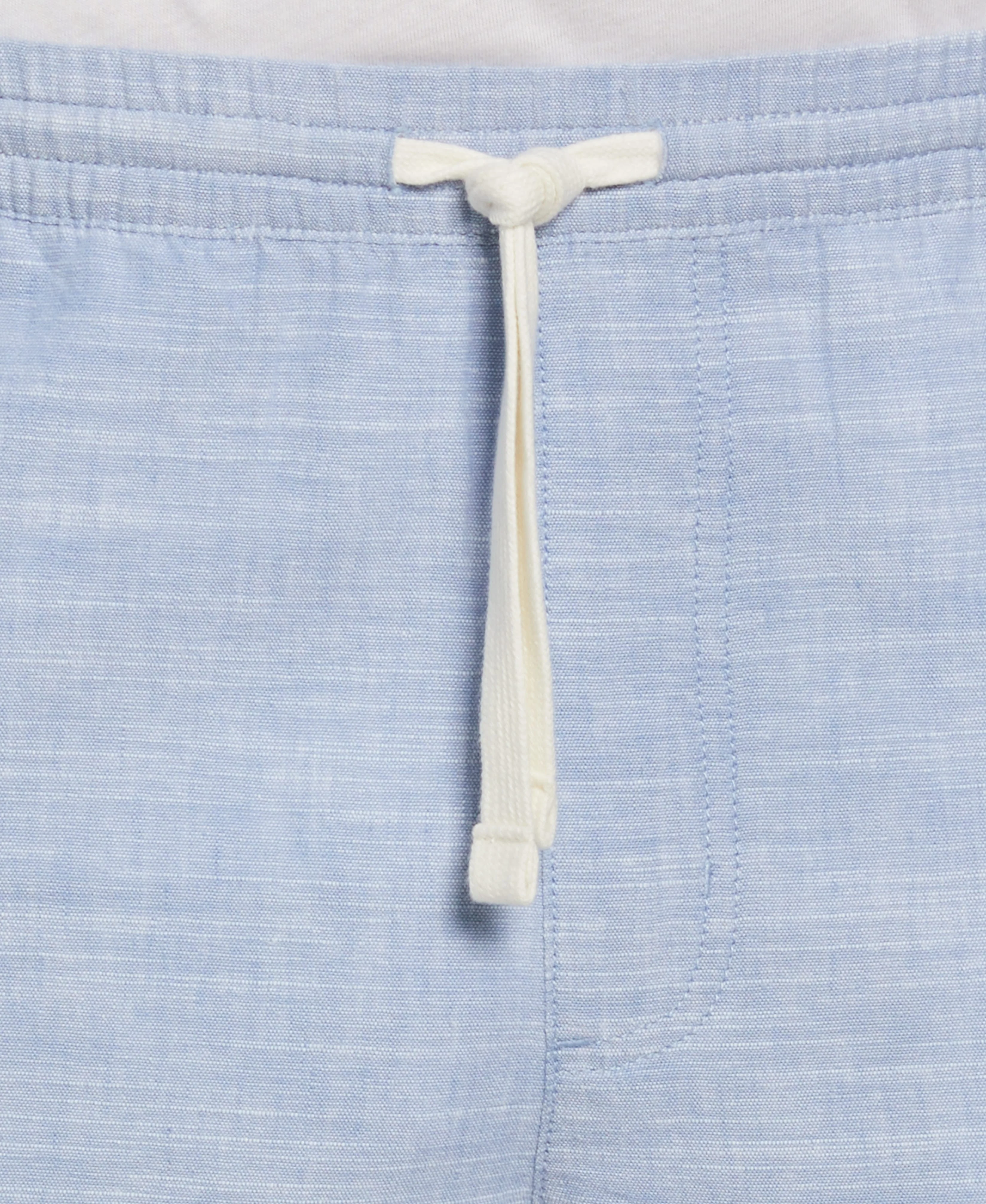 Linen Blend 7" Cross Dyed Slub Short - Image 14