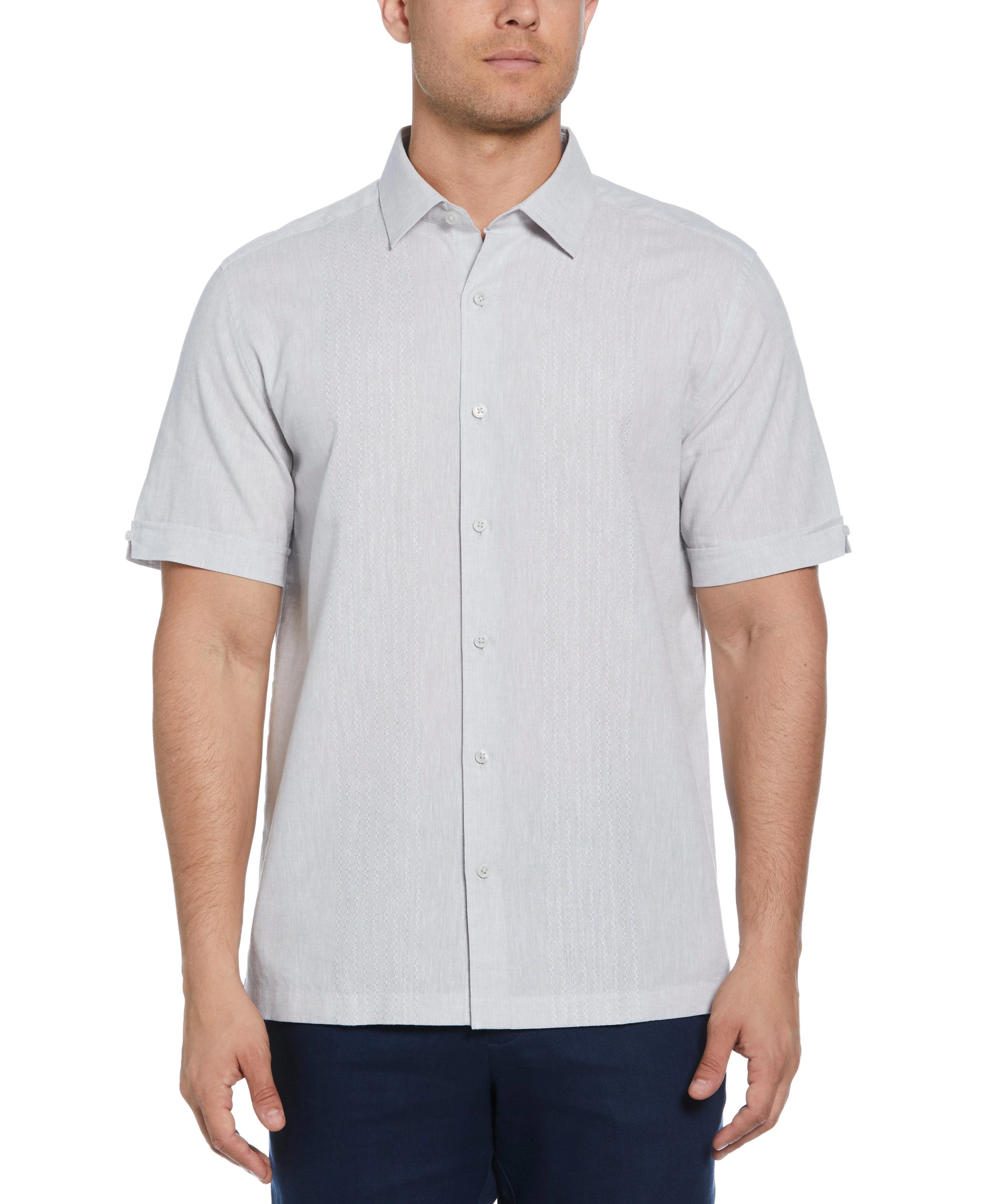 Engineered Dobby Panels Shirt - Image 11