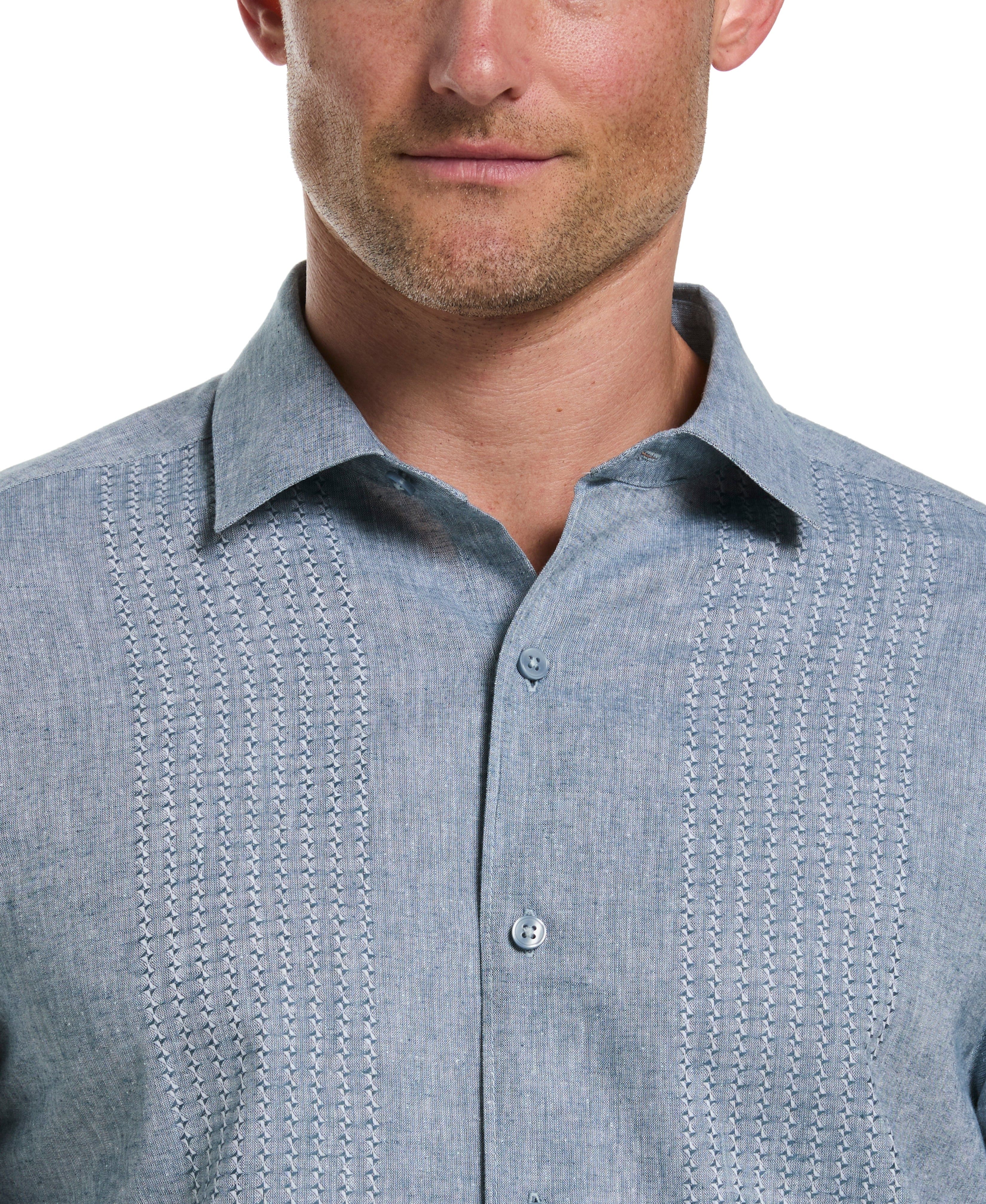 Engineered Dobby Panels Shirt - Image 19