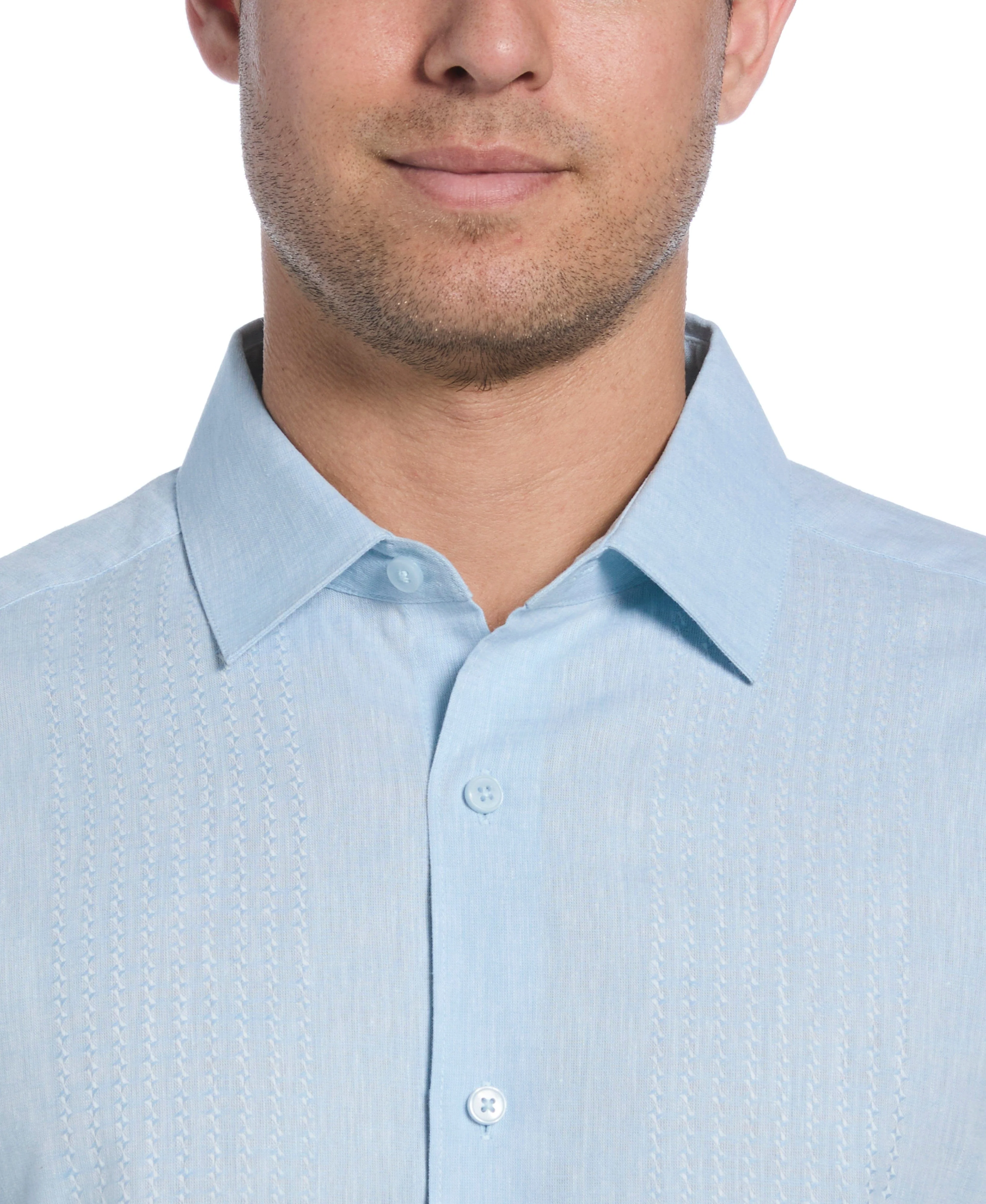 Engineered Dobby Panels Shirt - Image 4