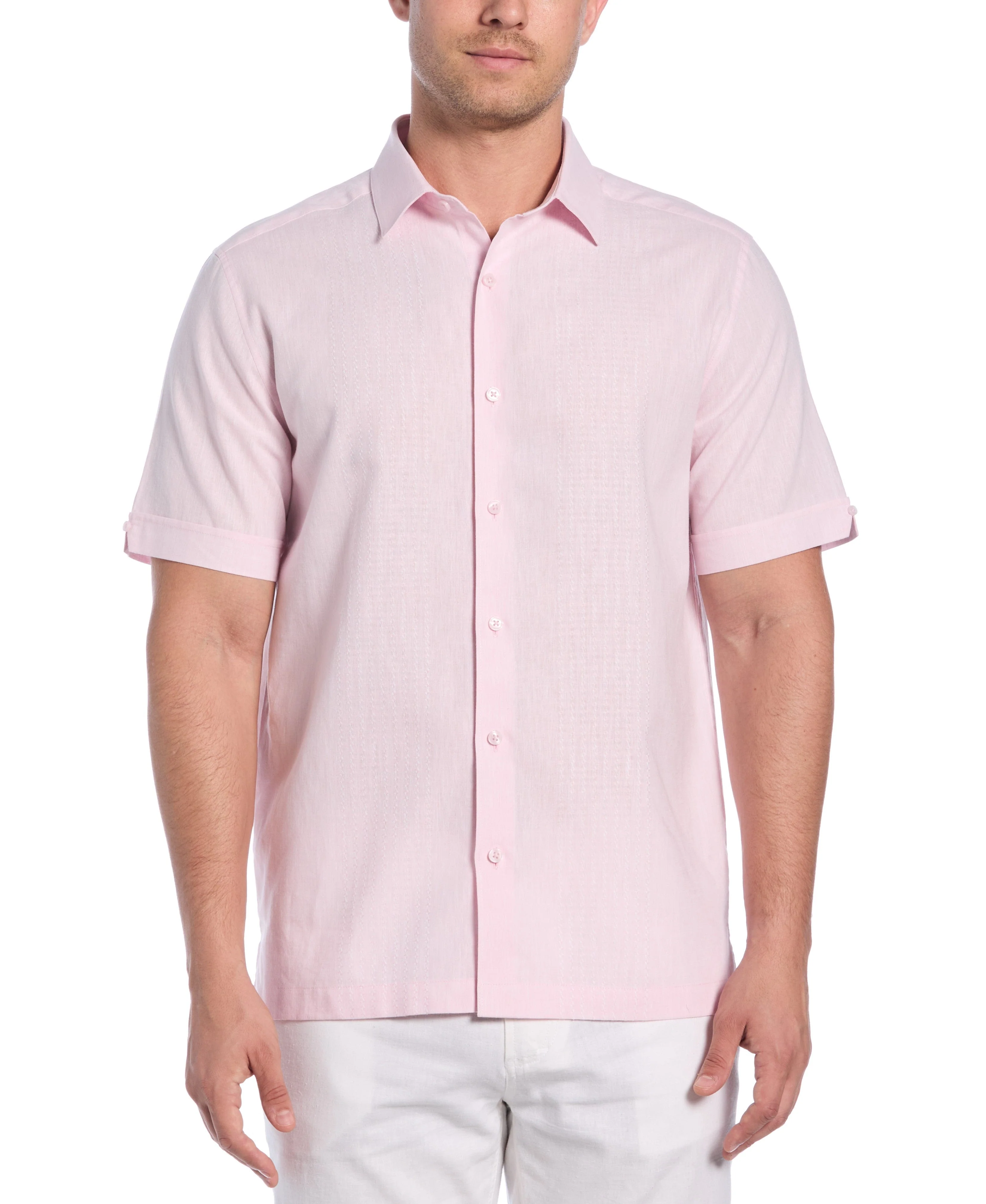 Engineered Dobby Panels Shirt - Image 6