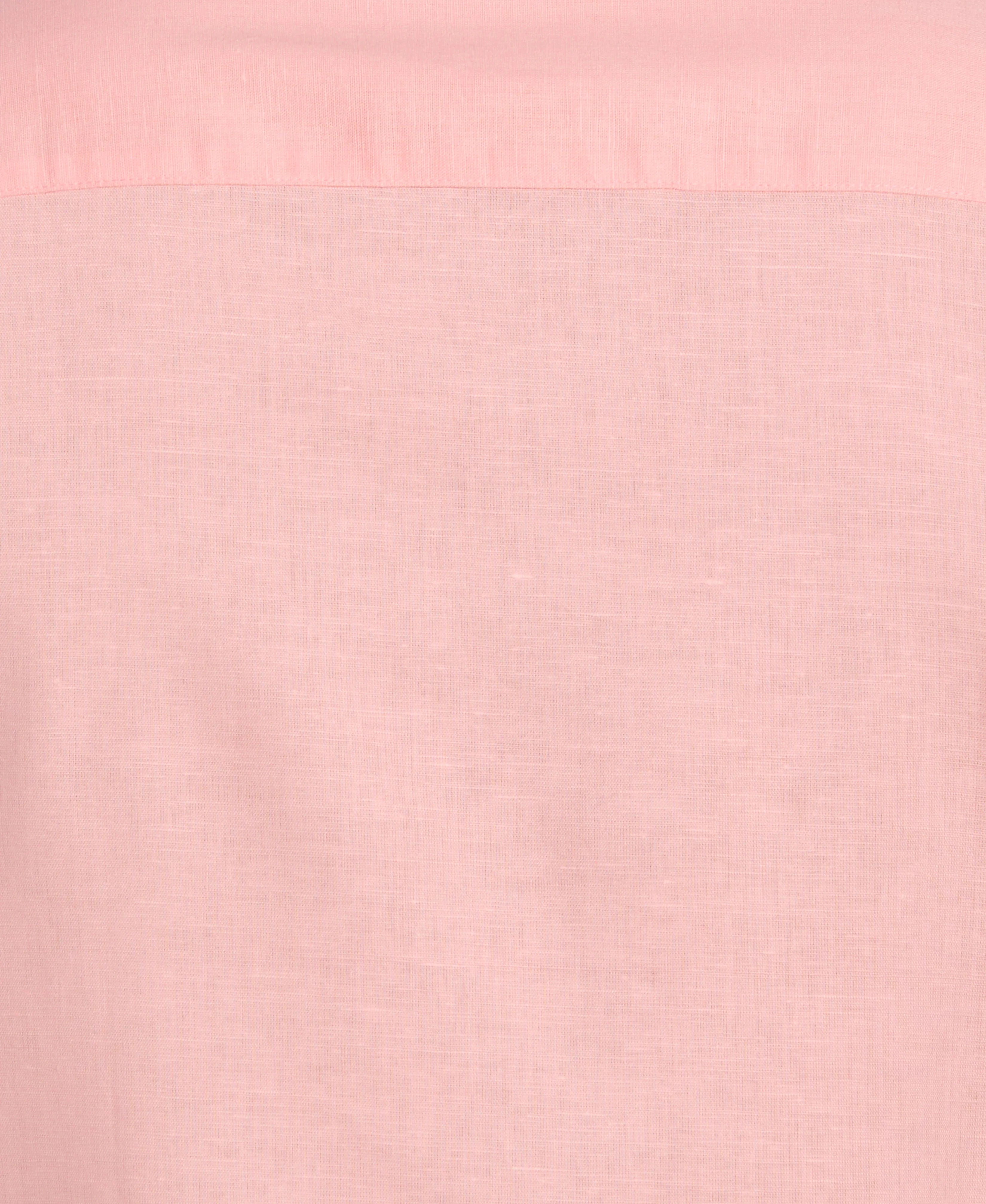Linen Blend Embroidered Panel Shirt - Image 22