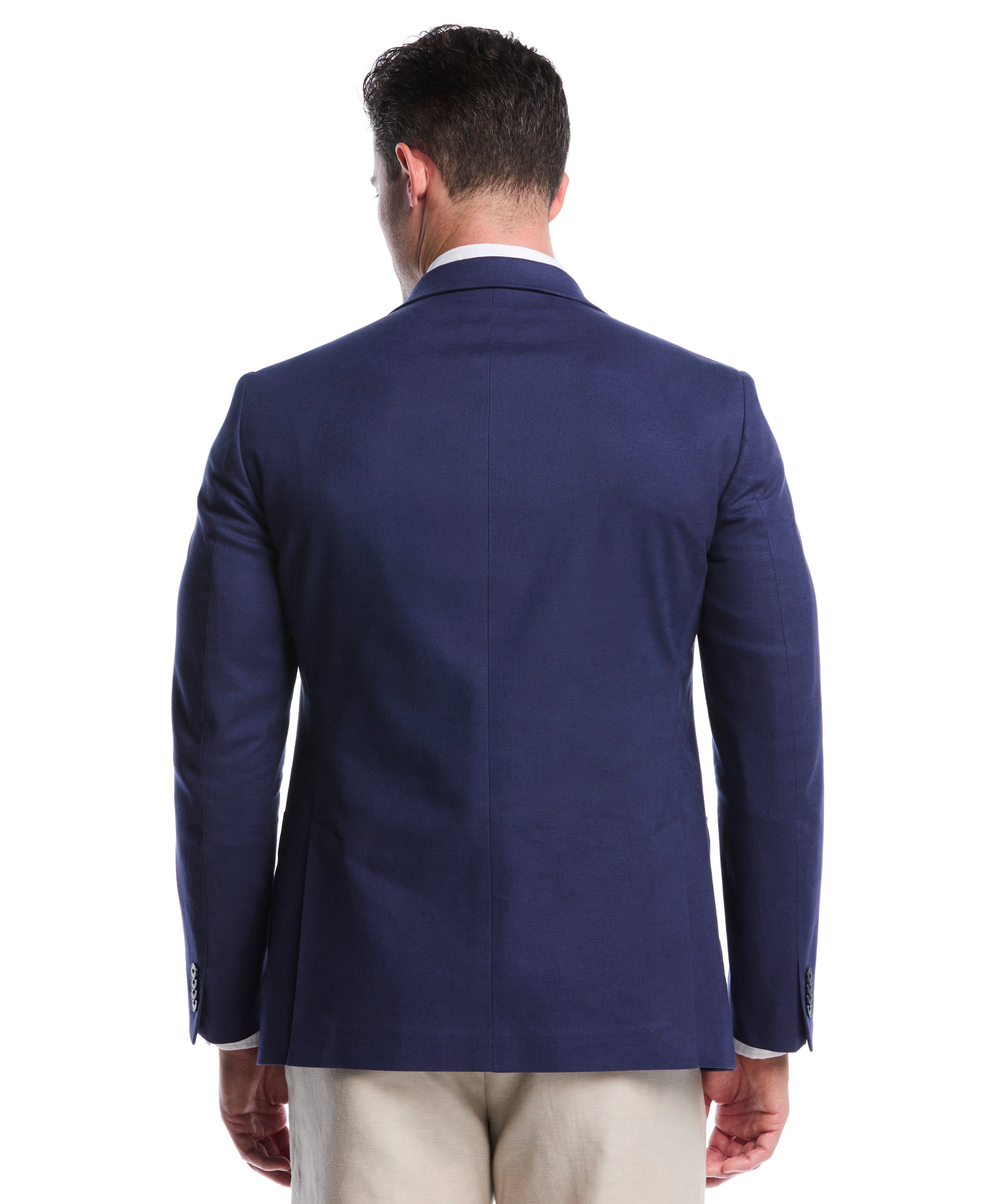 Linen Blend Sports Coat - Image 3