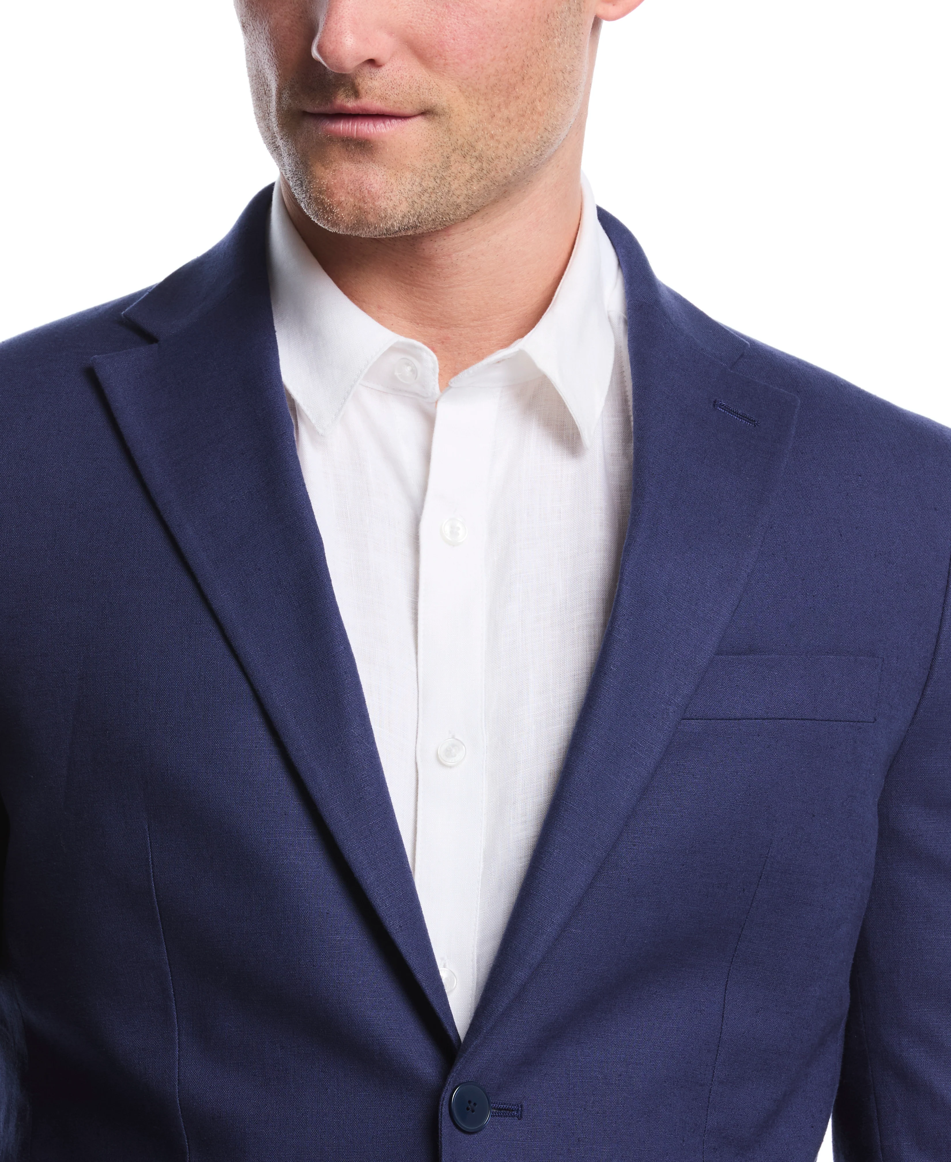 Linen Blend Sports Coat - Image 4