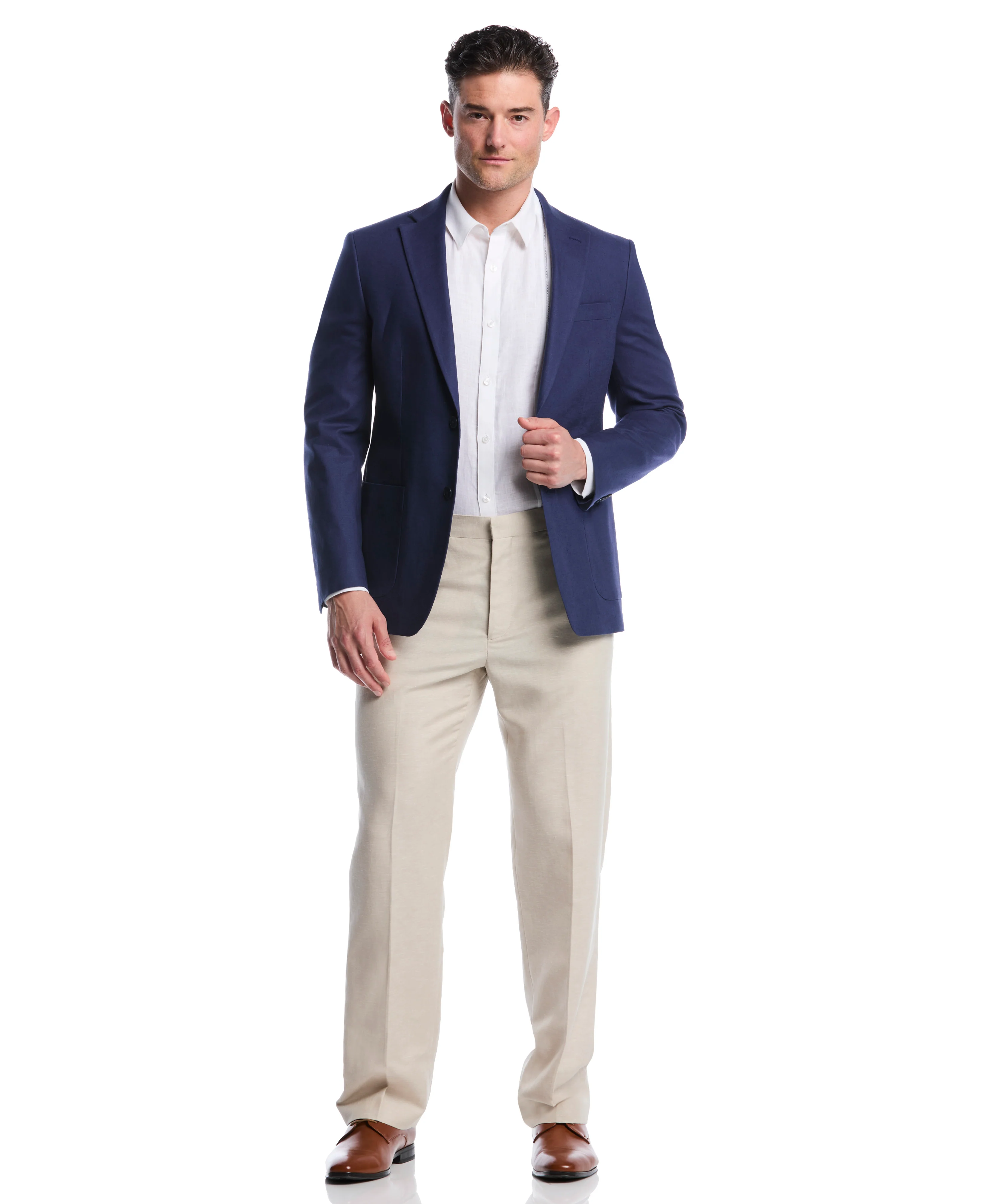 Linen Blend Sports Coat - Image 7
