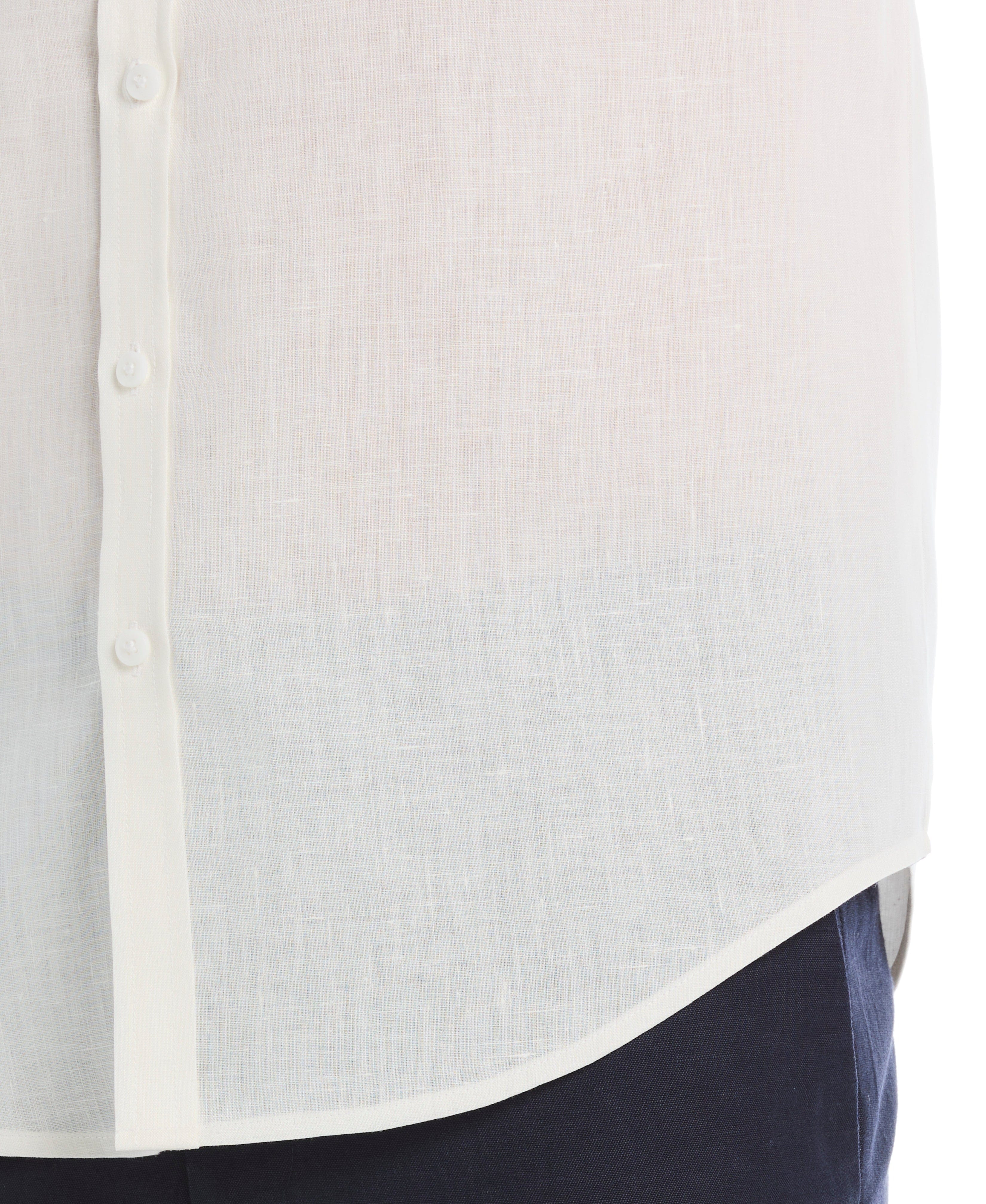 Travelselect™ Linen-Blend Long Sleeve Shirt - Image 15