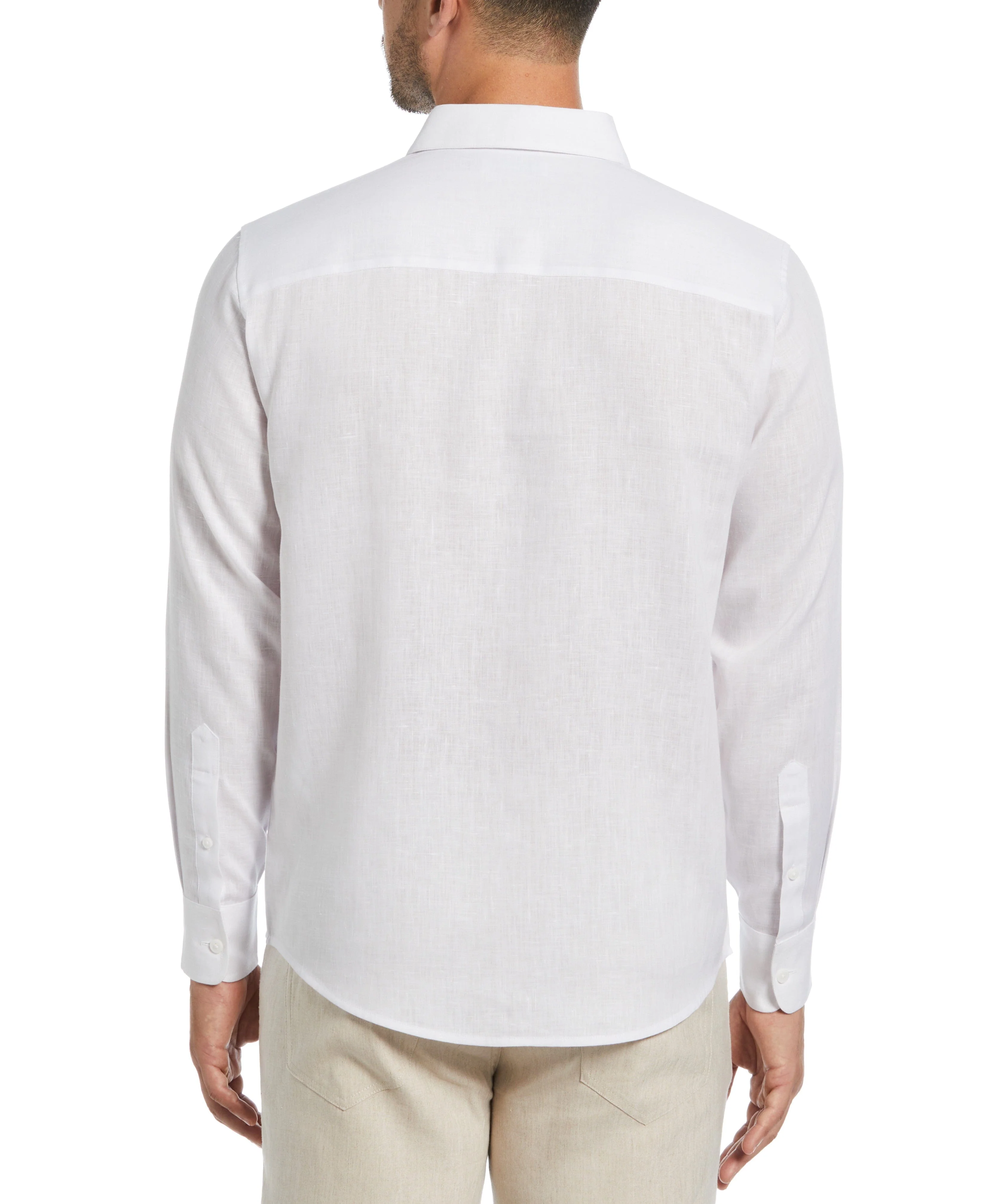 Travelselect™ Linen-Blend Long Sleeve Shirt - Image 20
