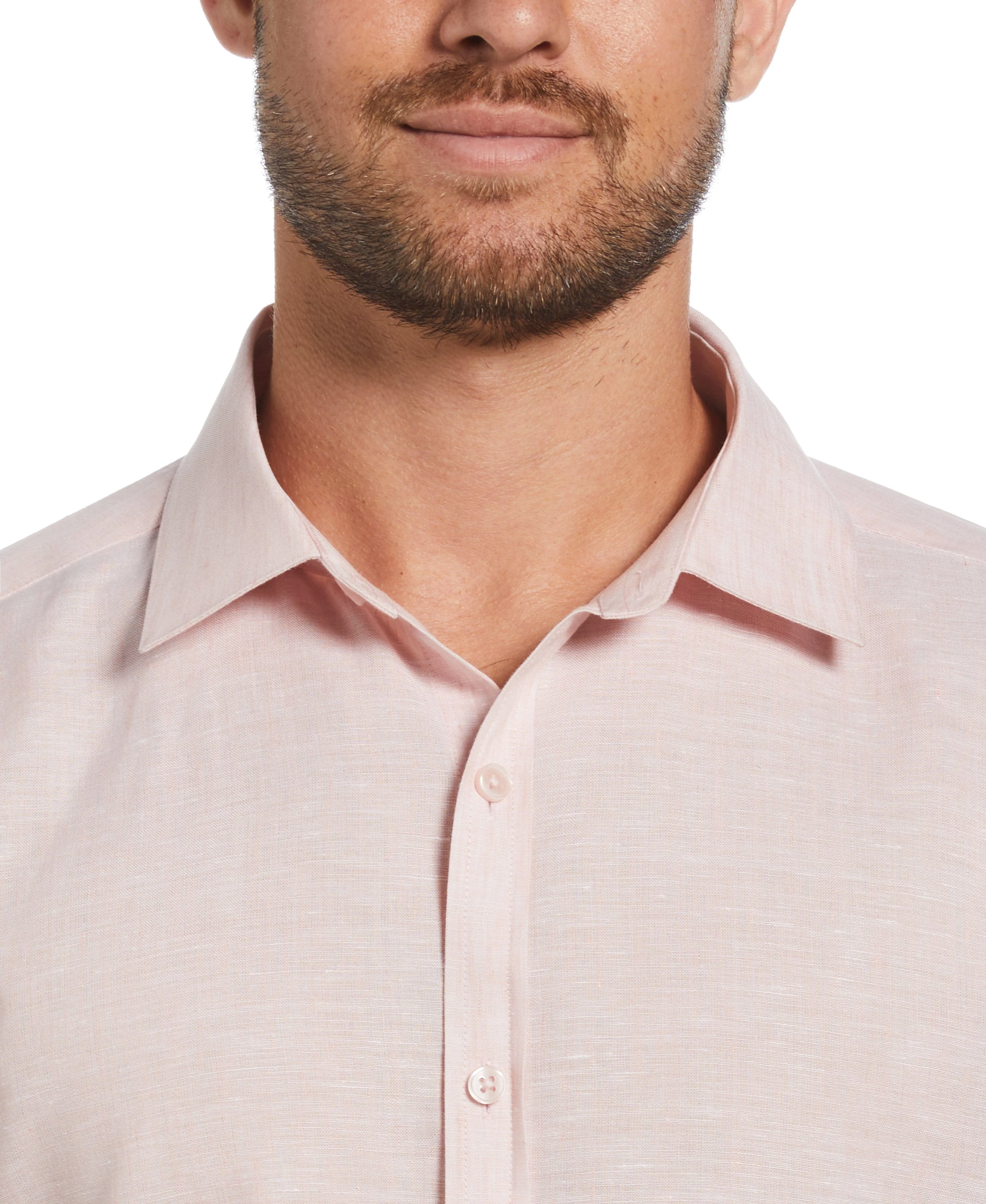 Travelselect™ Linen-Blend Long Sleeve Shirt - Image 27