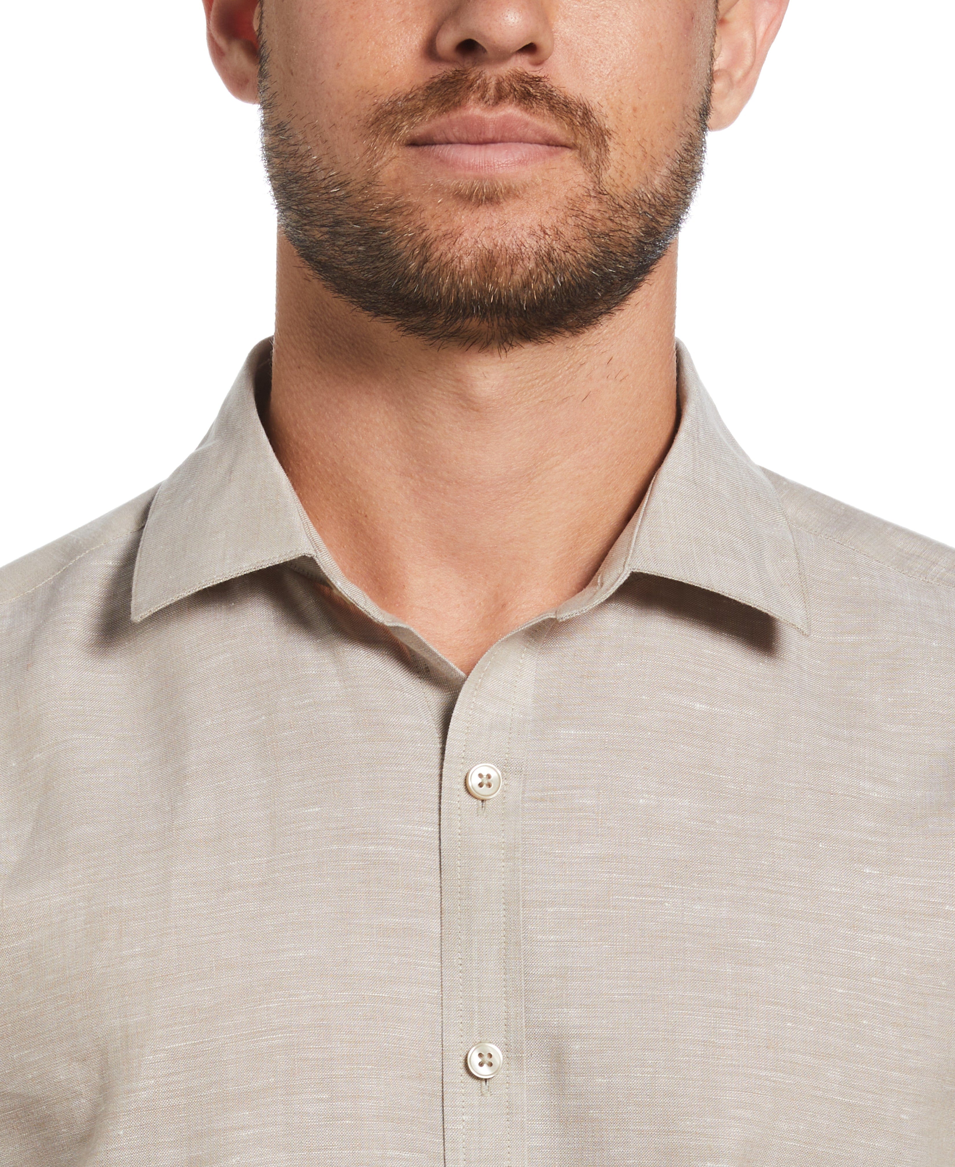 Travelselect™ Linen-Blend Long Sleeve Shirt - Image 37