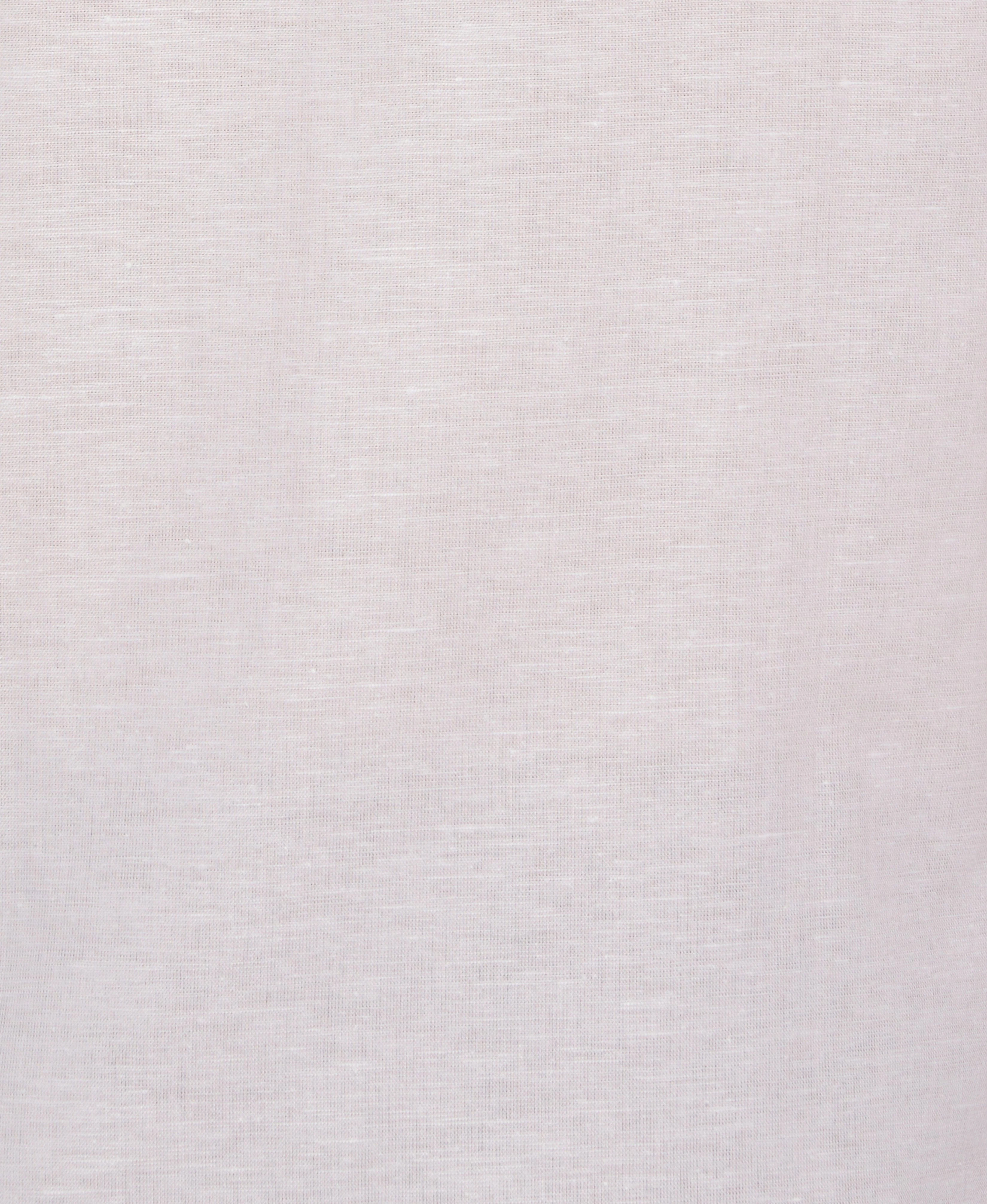 Linen Blend Tri-Color Panel Shirt - Image 6