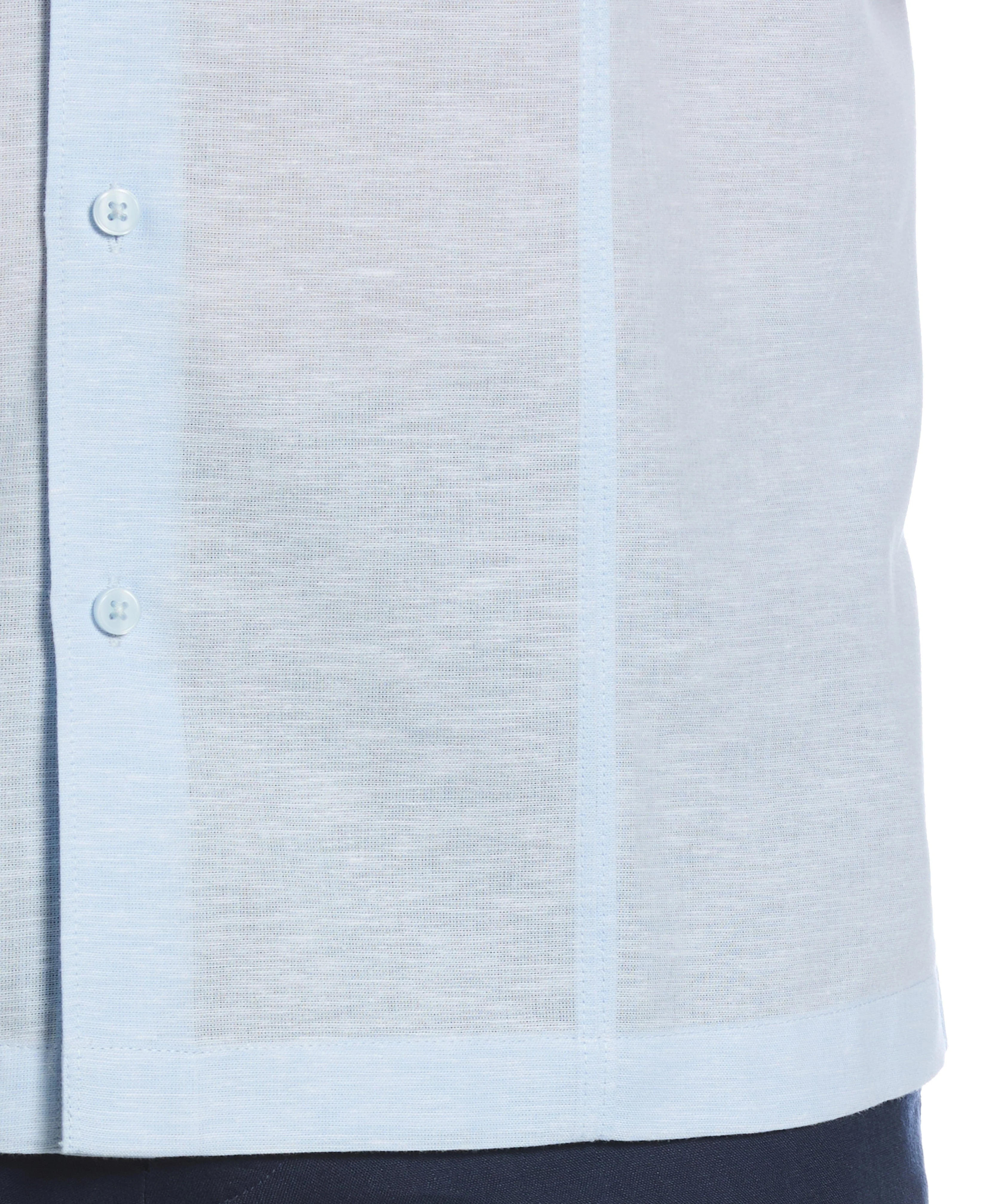 Linen Blend Tuck Panel Shirt - Image 18