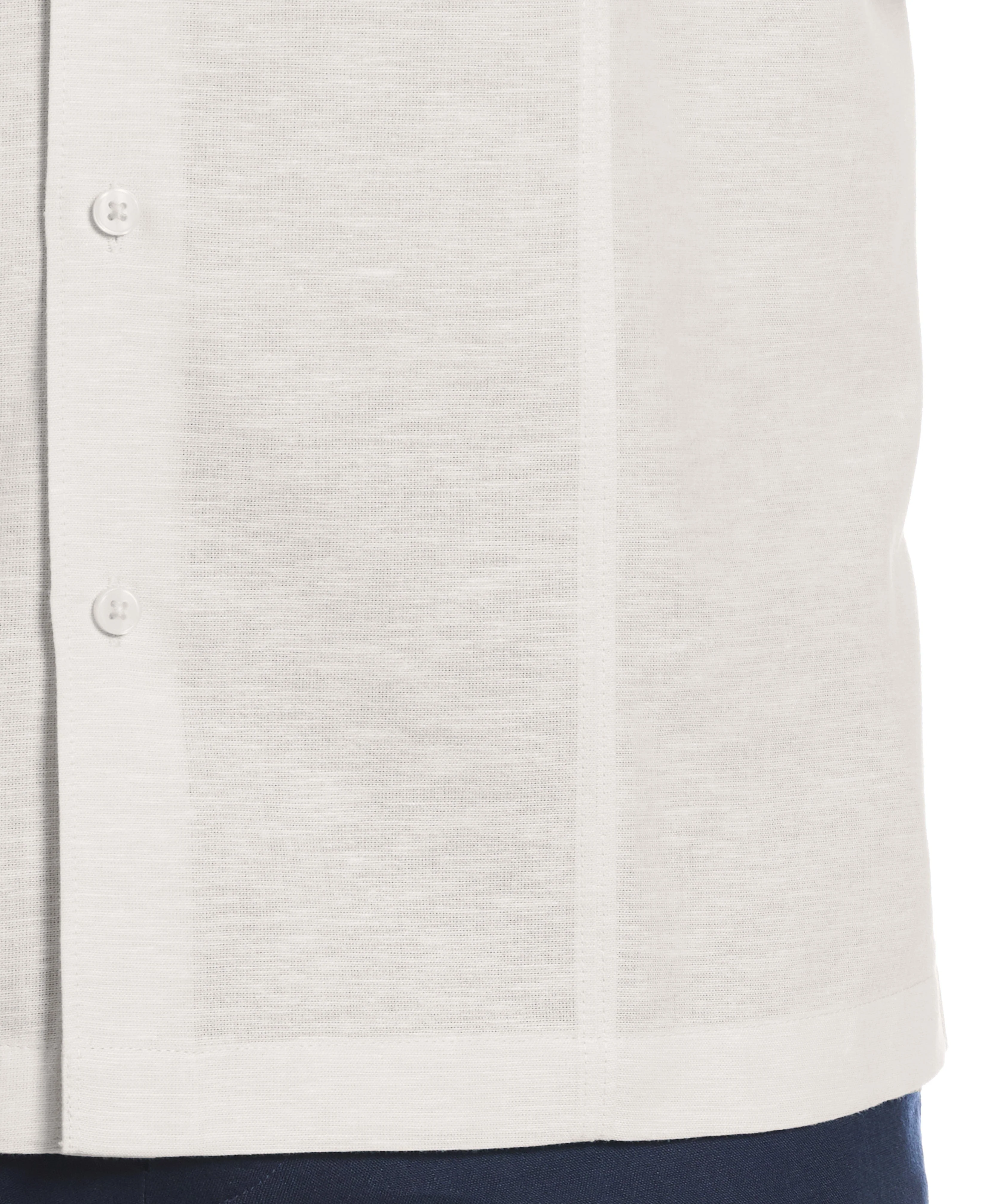 Linen Blend Tuck Panel Shirt - Image 8