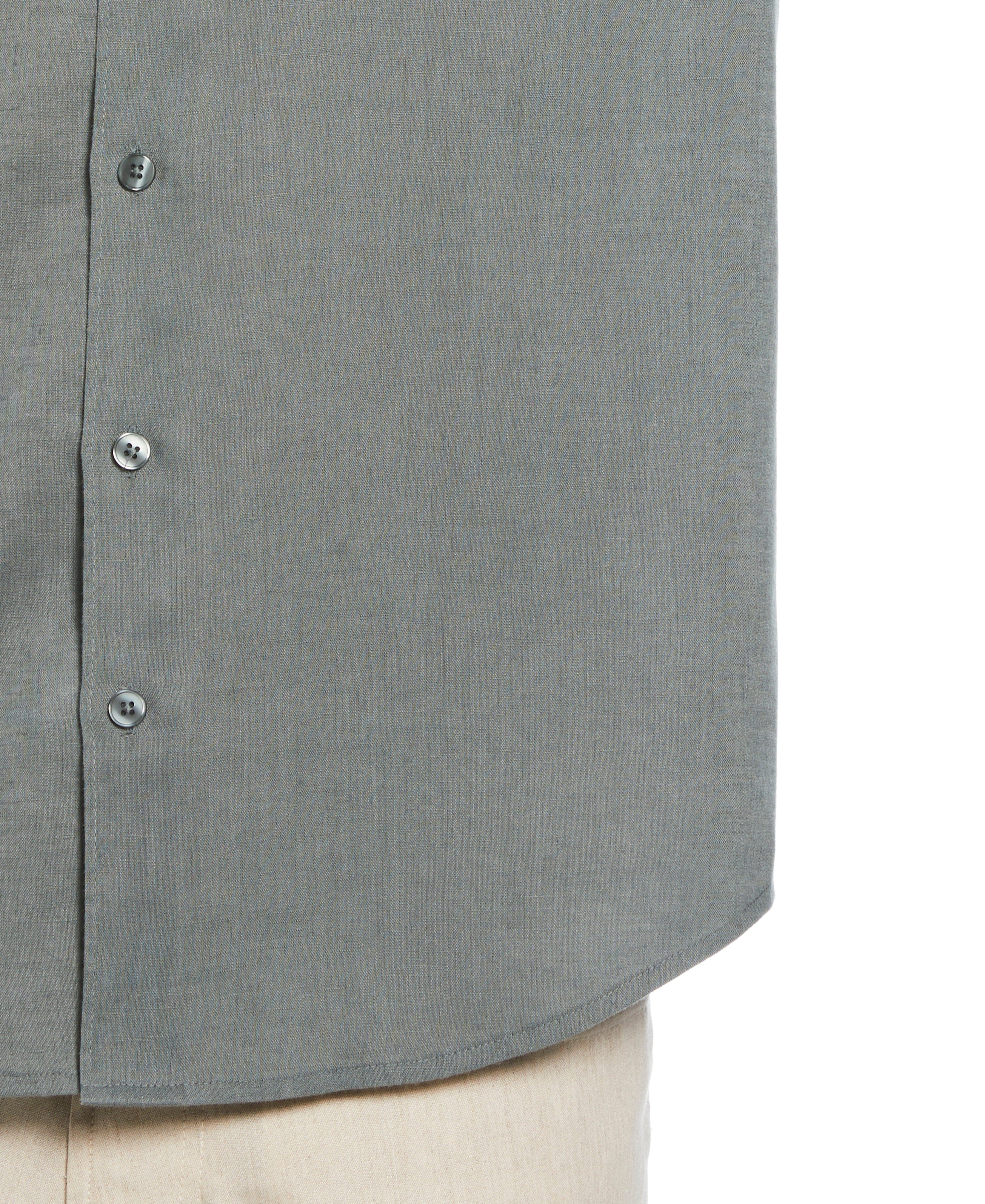 Travelselect™ Linen-Blend Rolled Sleeve Shirt - Image 74