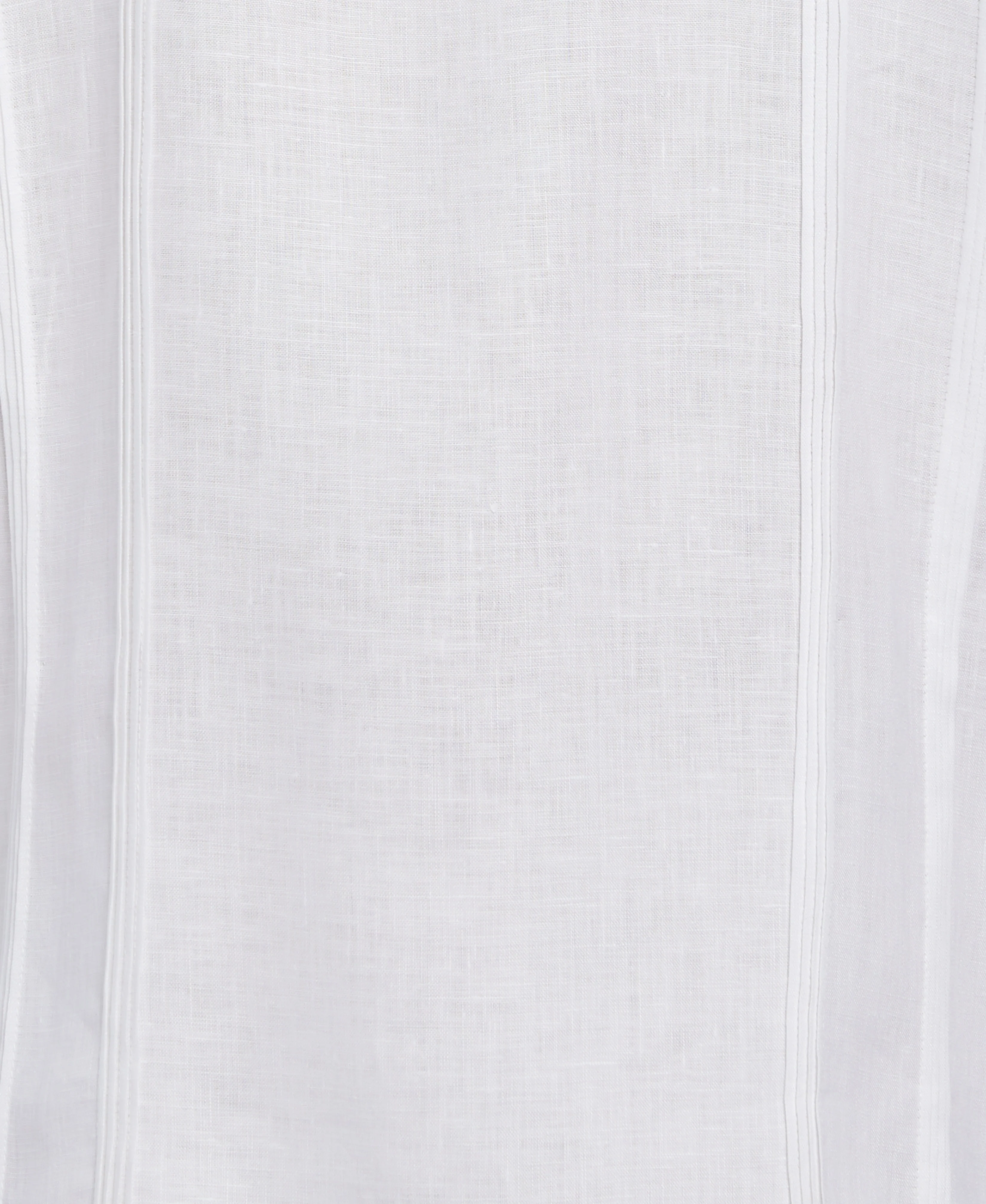 Linen Embroidered French Cuff Guayabera Shirt - Image 5