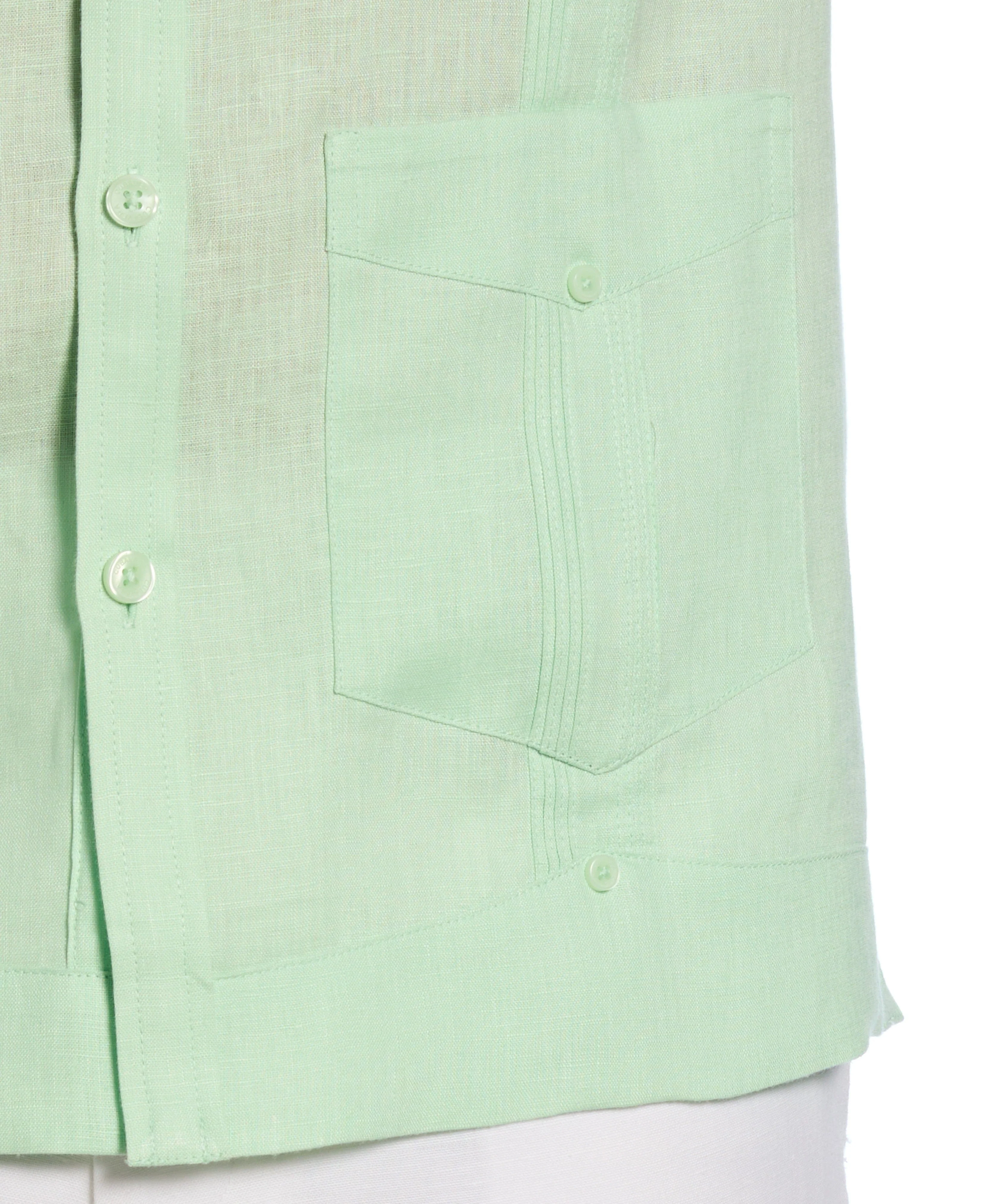 100% Linen Classic Guayabera Shirt - Long Sleeve - Image 43
