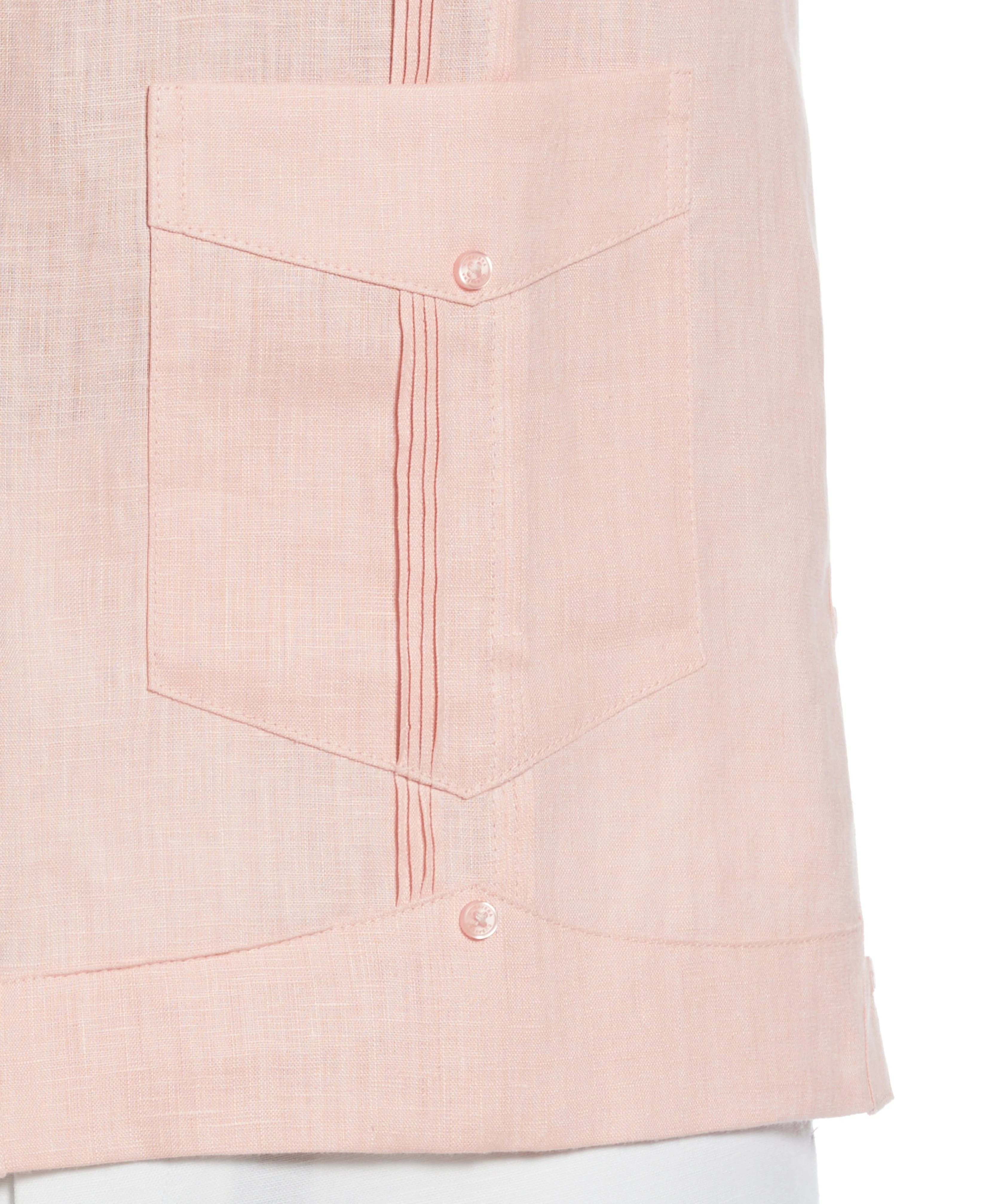 100% Linen Classic Guayabera Shirt - Long Sleeve - Image 48
