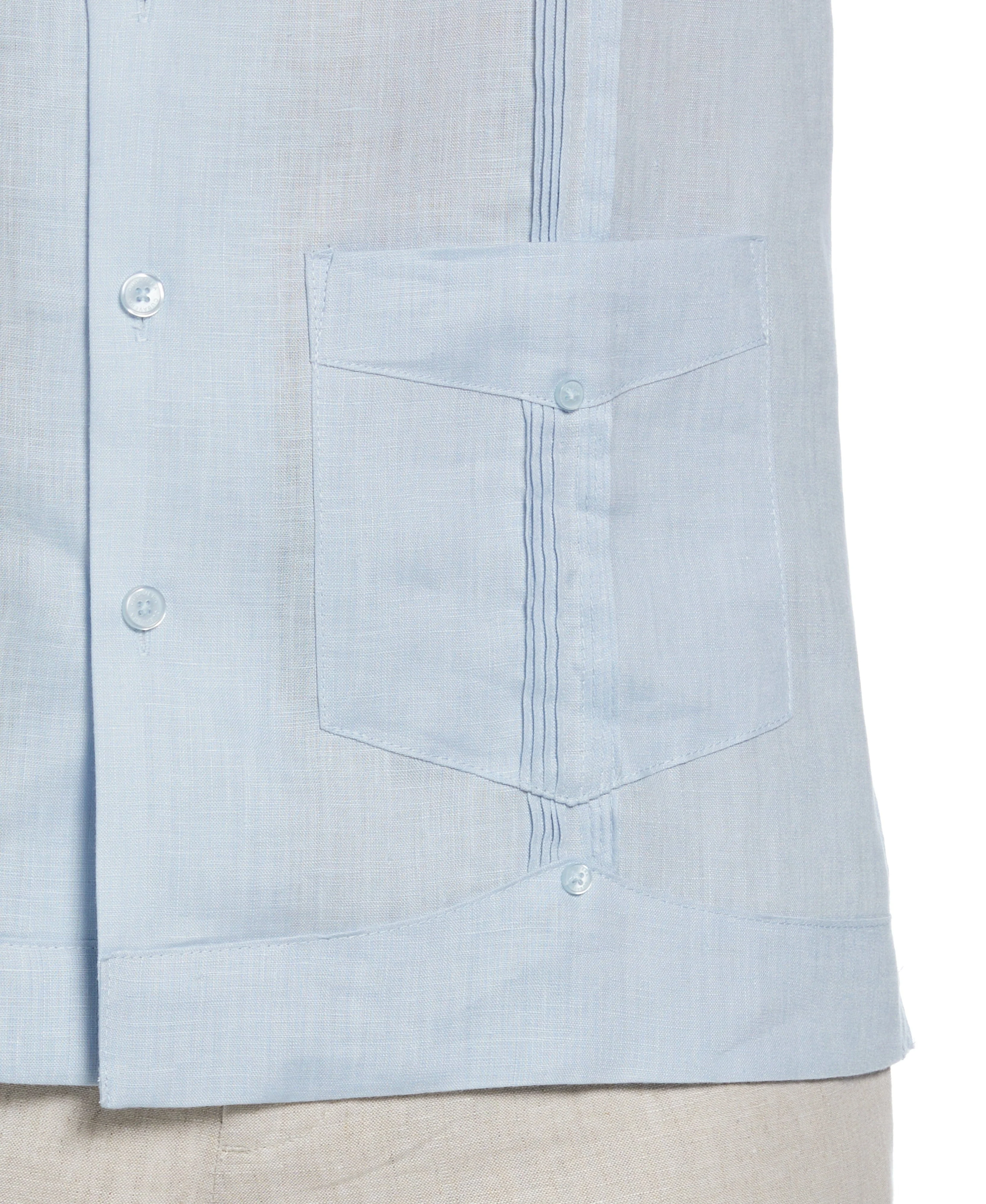 100% Linen Classic Guayabera Shirt - Short Sleeve - Image 19