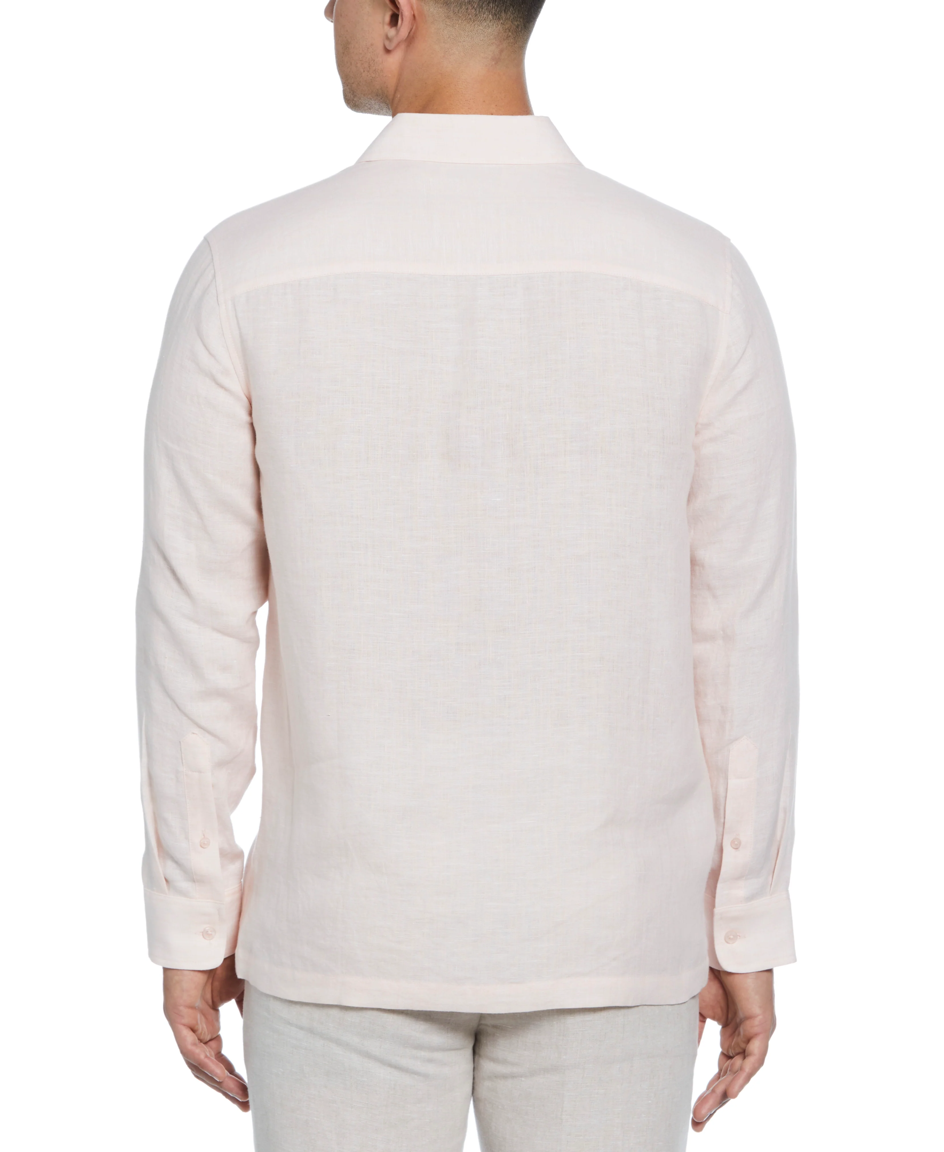 Linen Guayabera Shirt - Image 2