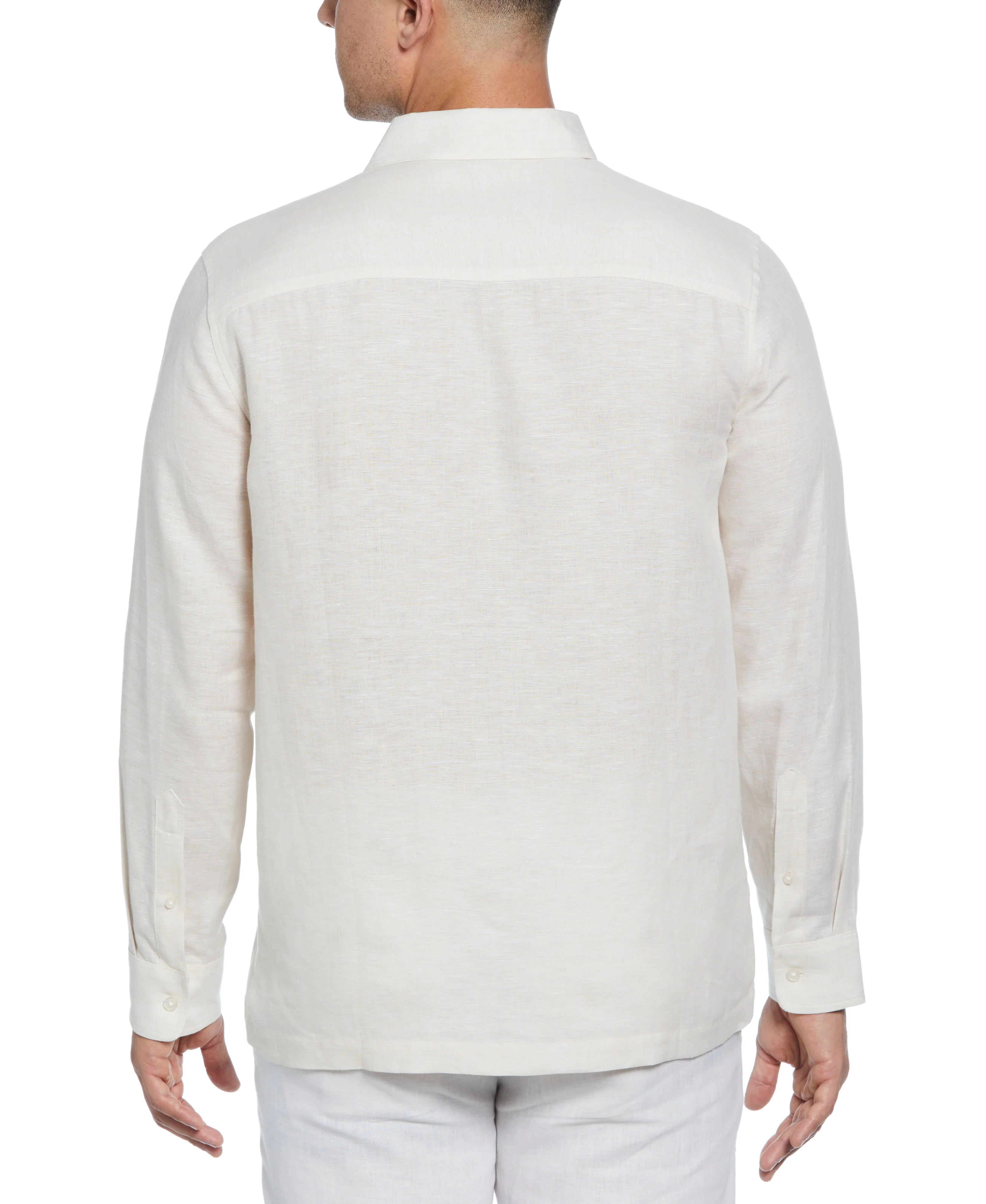 Linen Guayabera Shirt - Image 7