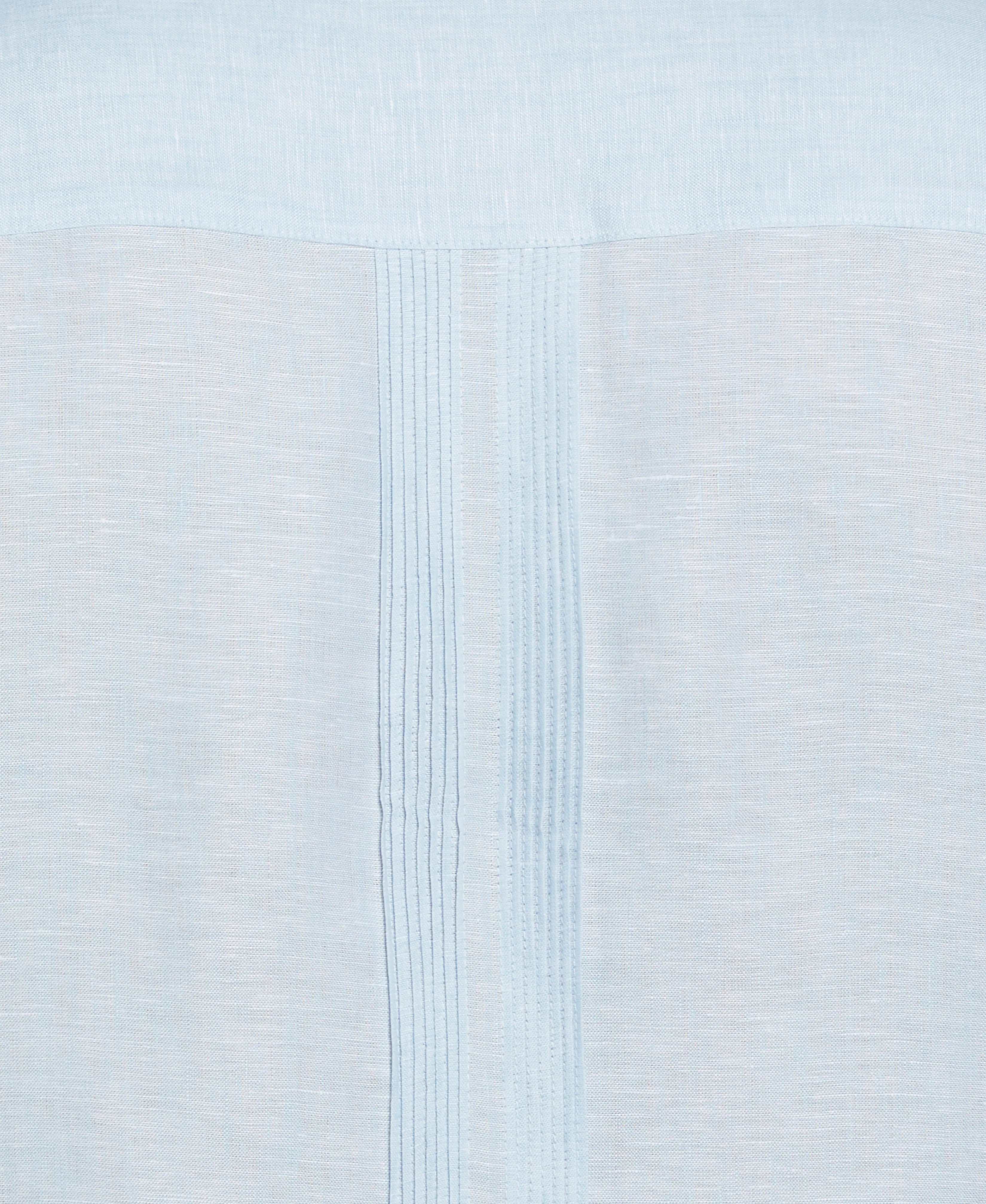 Linen Multi-Tuck Guayabera Shirt - Image 10