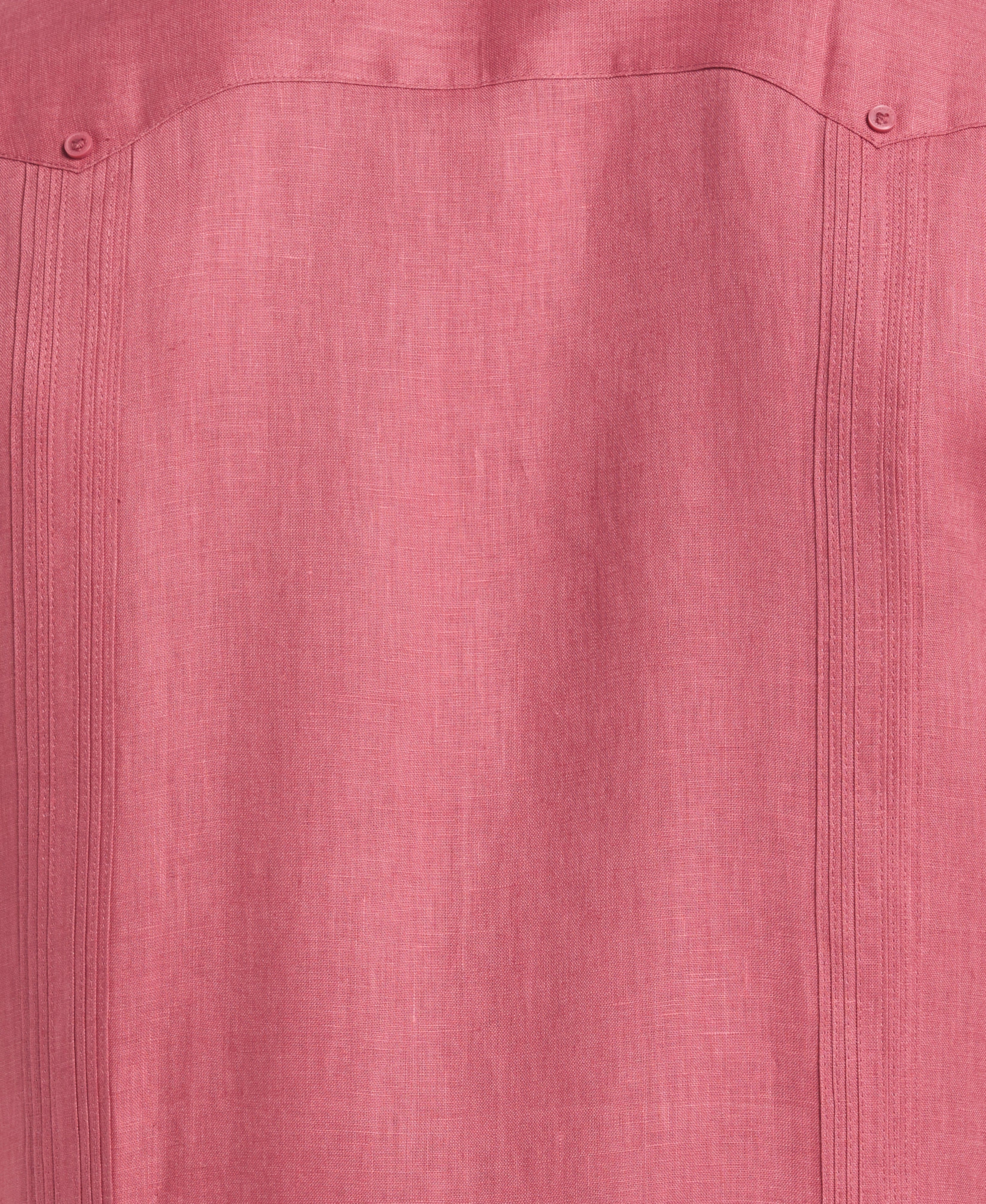 100% Linen Classic Guayabera Shirt - Short Sleeve - Image 27