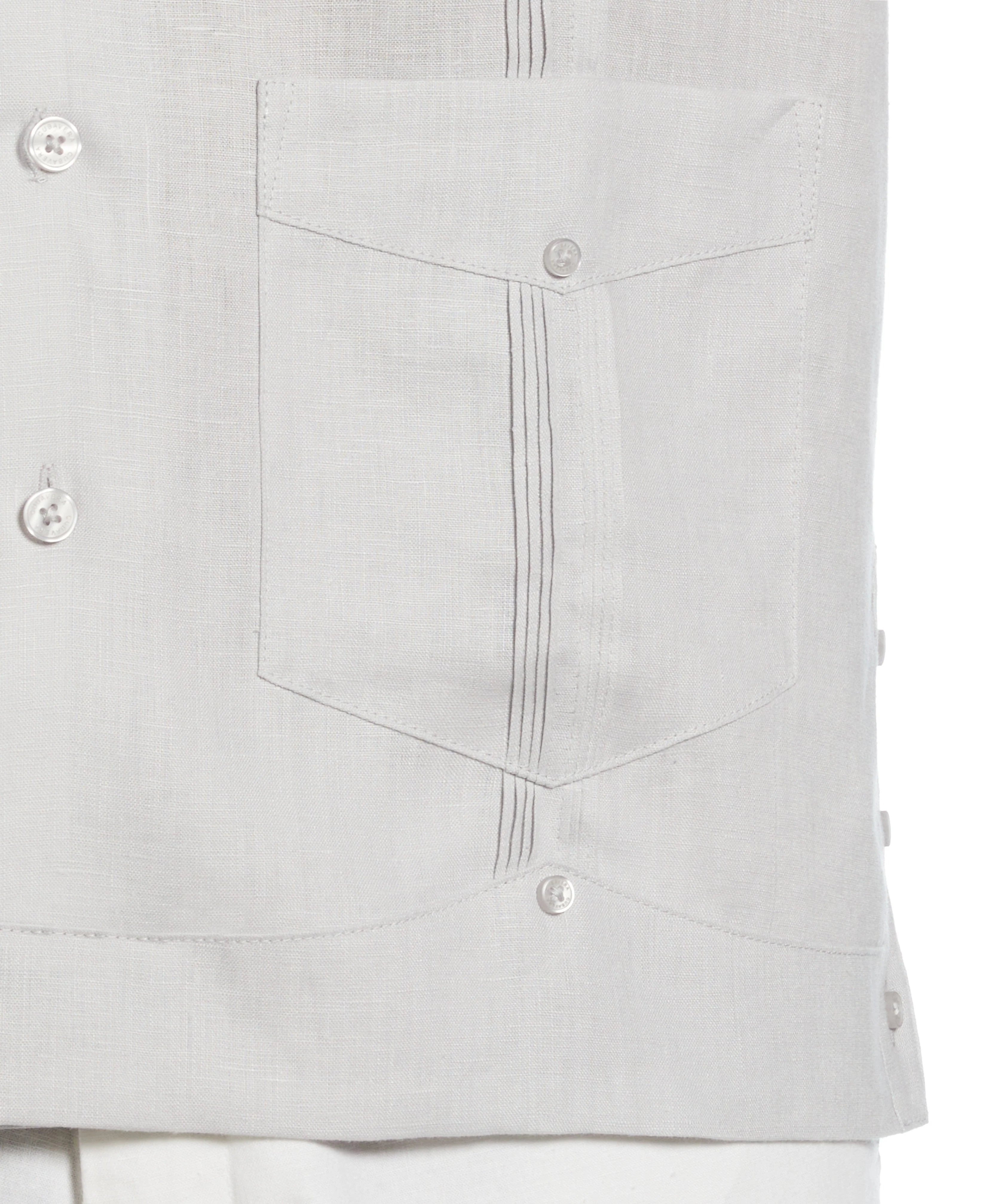 100% Linen Classic Guayabera Shirt - Short Sleeve - Image 64