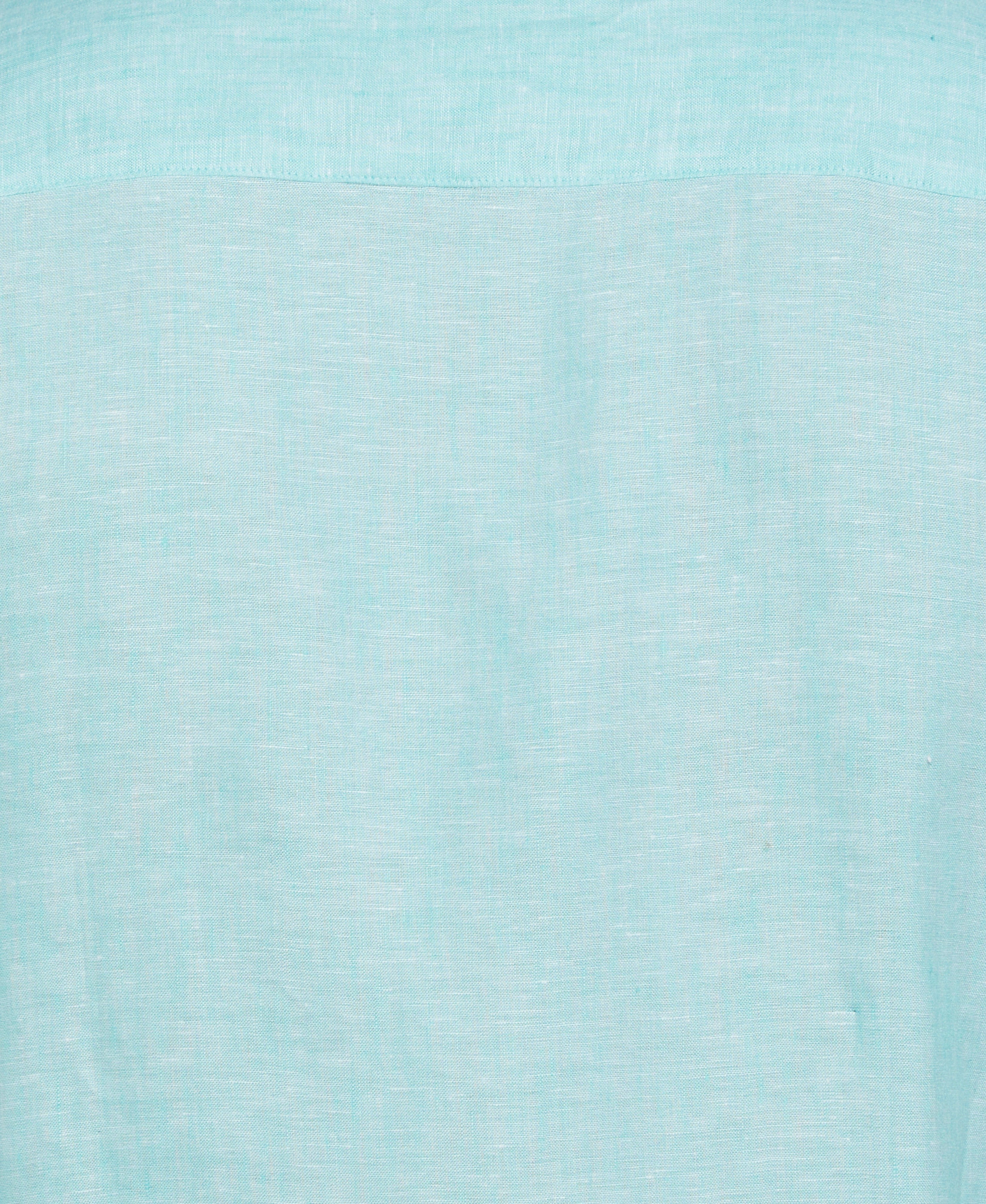 Classic Two-Tone Linen Shirt - Image 17