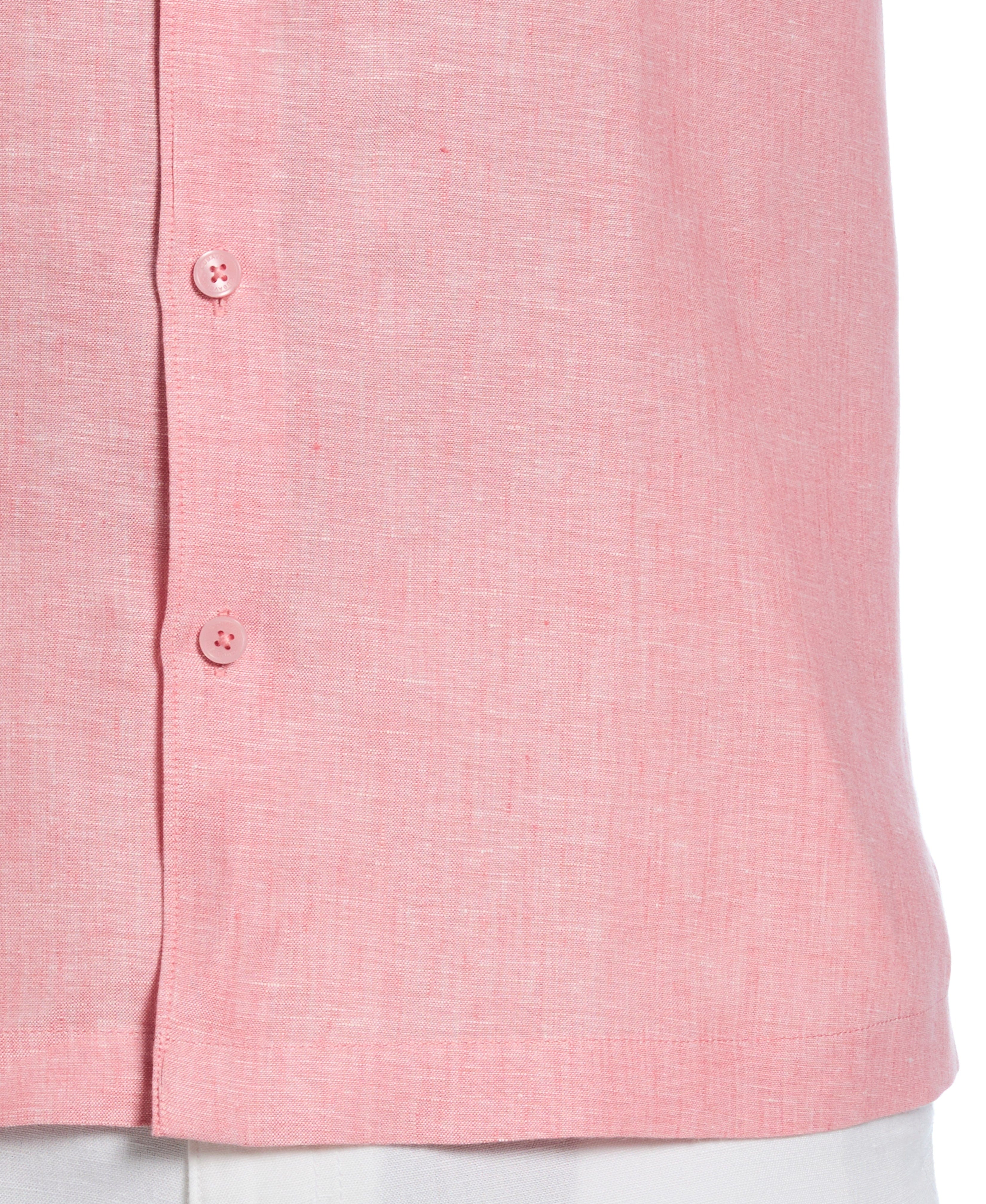 Classic Two-Tone Linen Shirt - Image 25