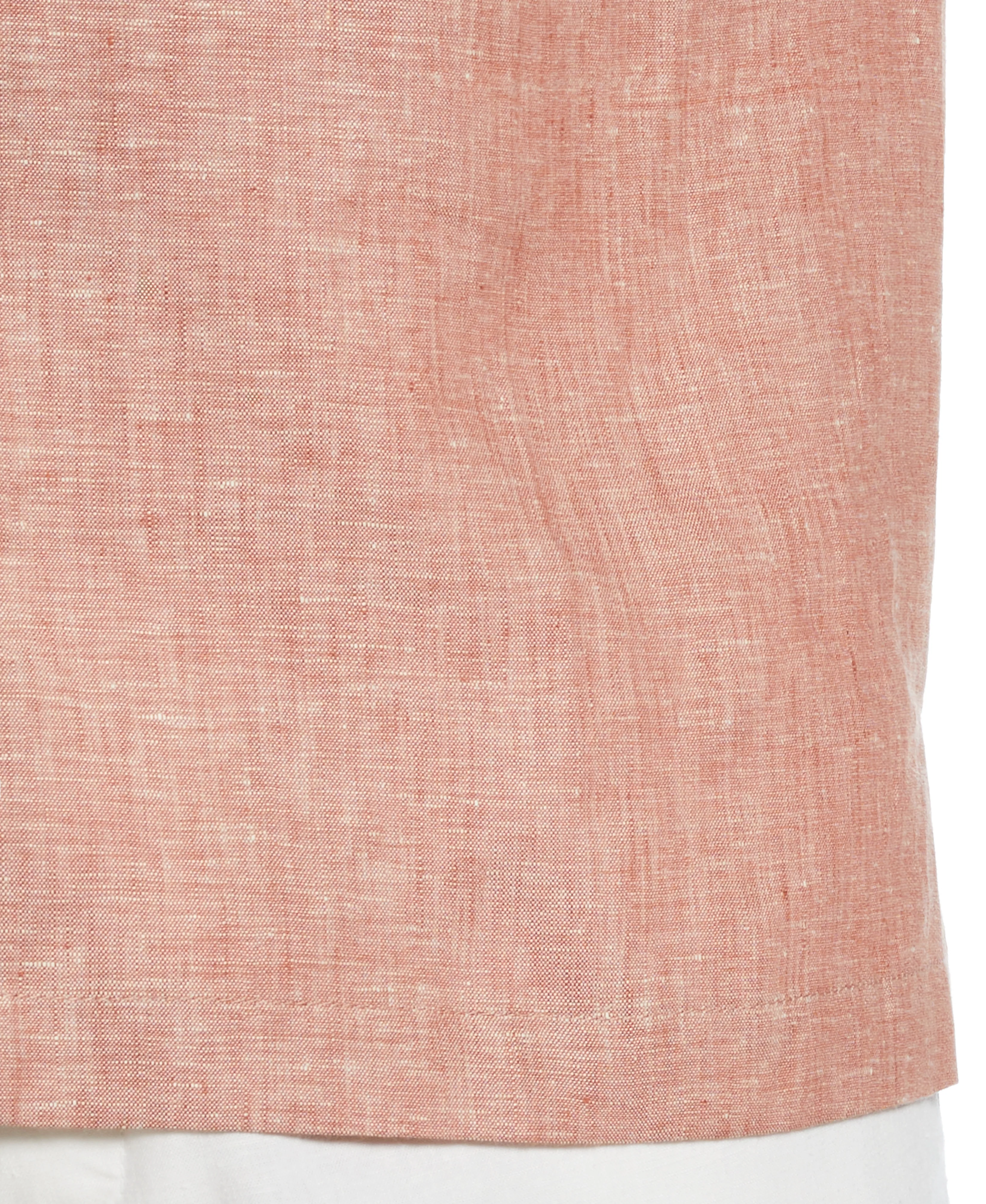 Classic Two-Tone Linen Shirt - Image 35