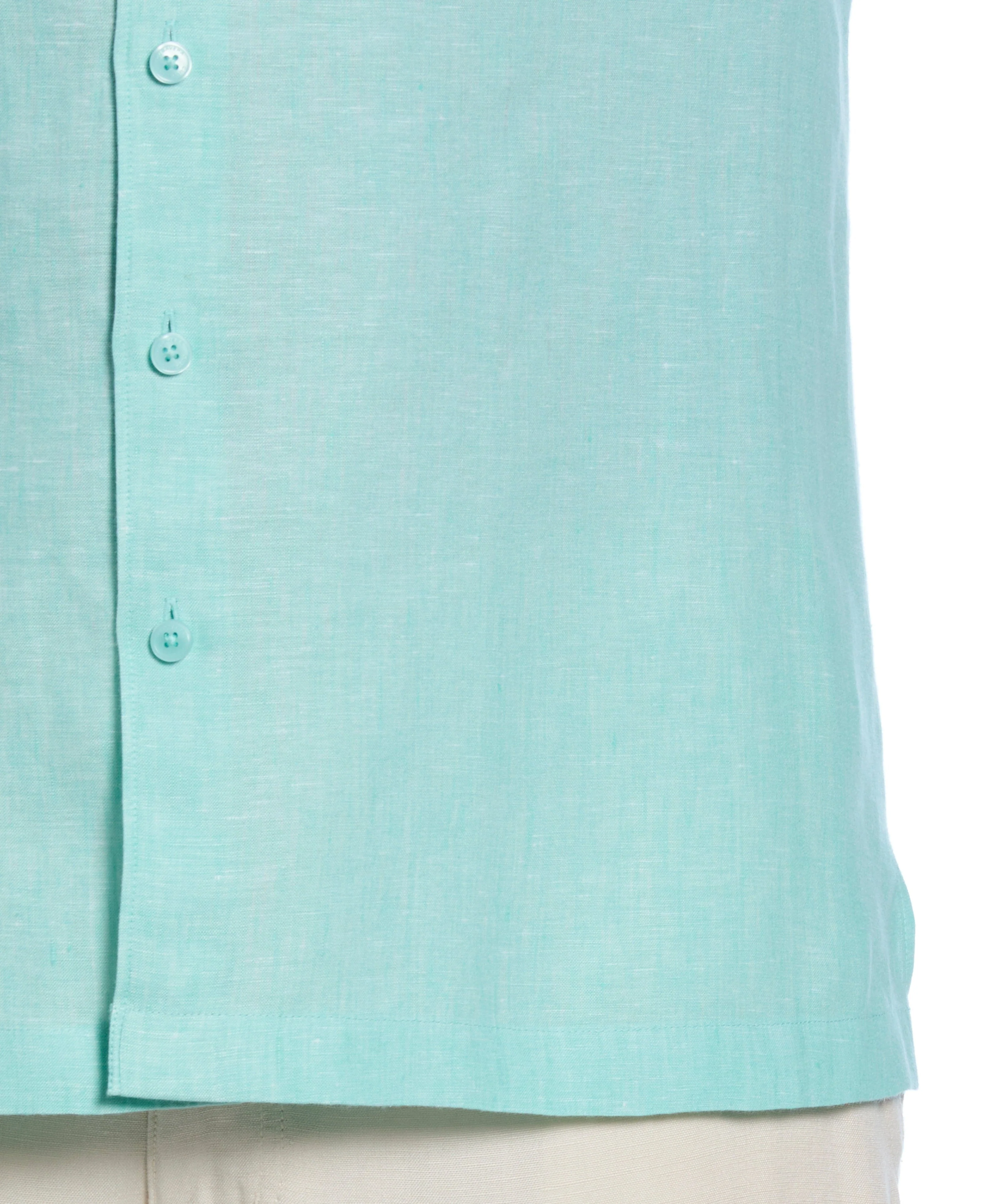 Big & Tall Classic Two-Tone Linen Shirt - Image 21