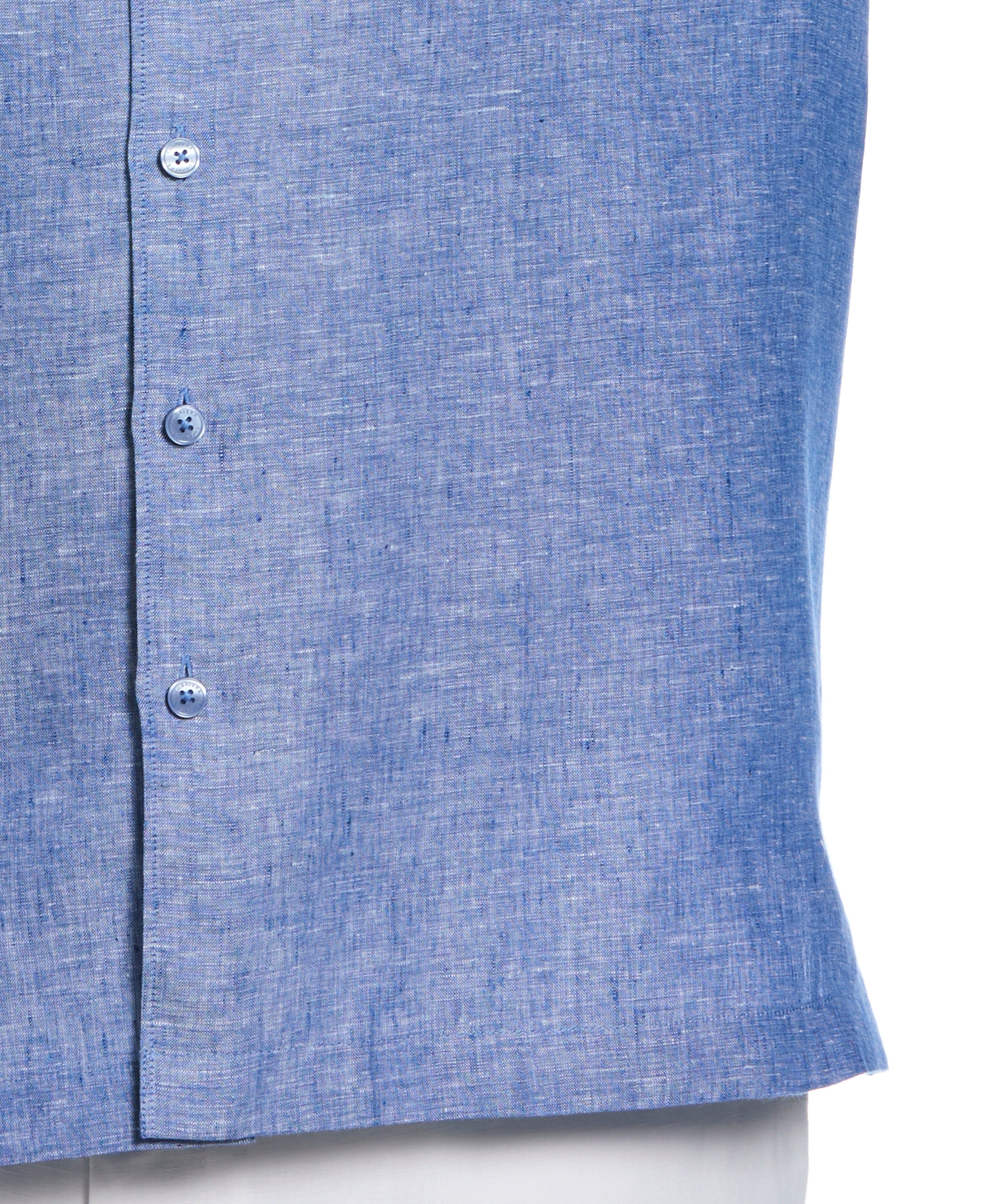 Big & Tall Classic Two-Tone Linen Shirt - Image 26